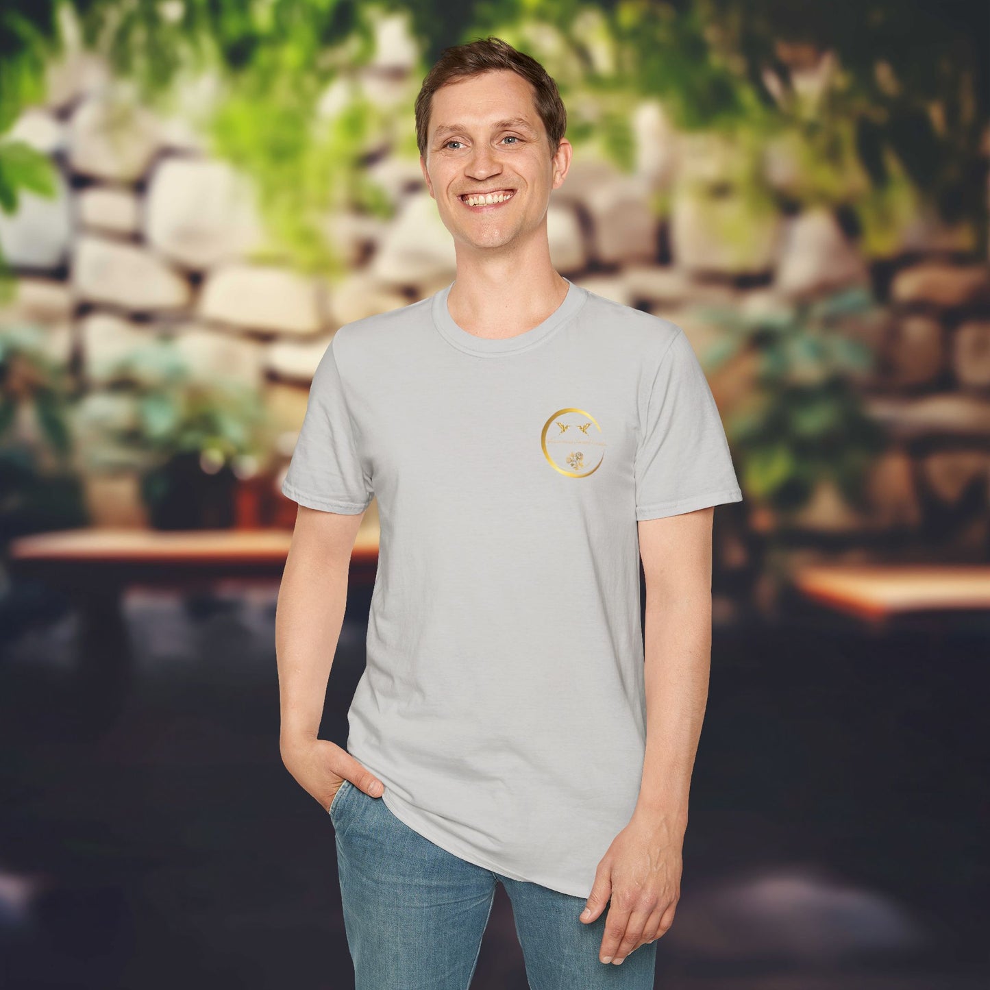 Ice Grey Softstyle Tee | EssenceInnoCreate | Unisex Streetwear