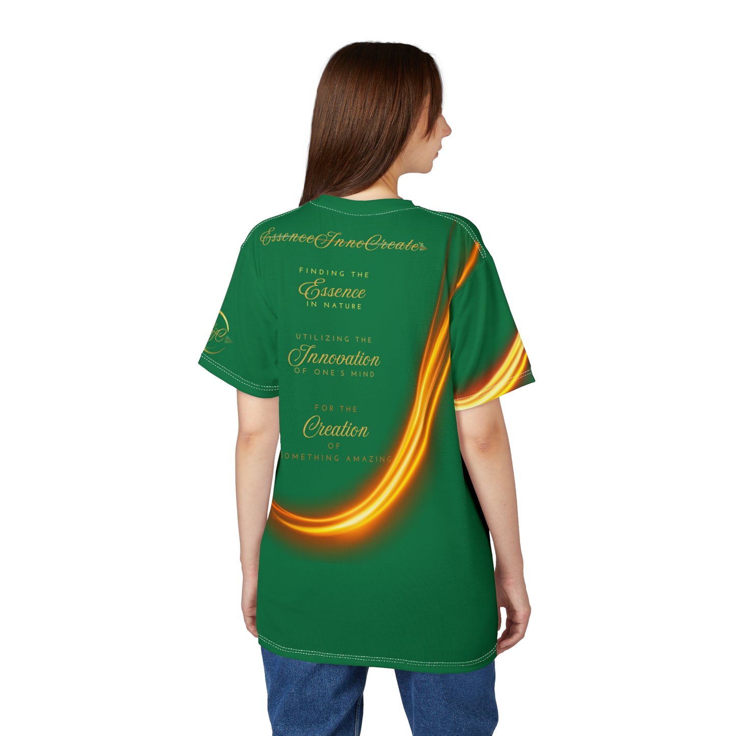 Green Trendsetters Flame Tee | EssenceInnoCreate