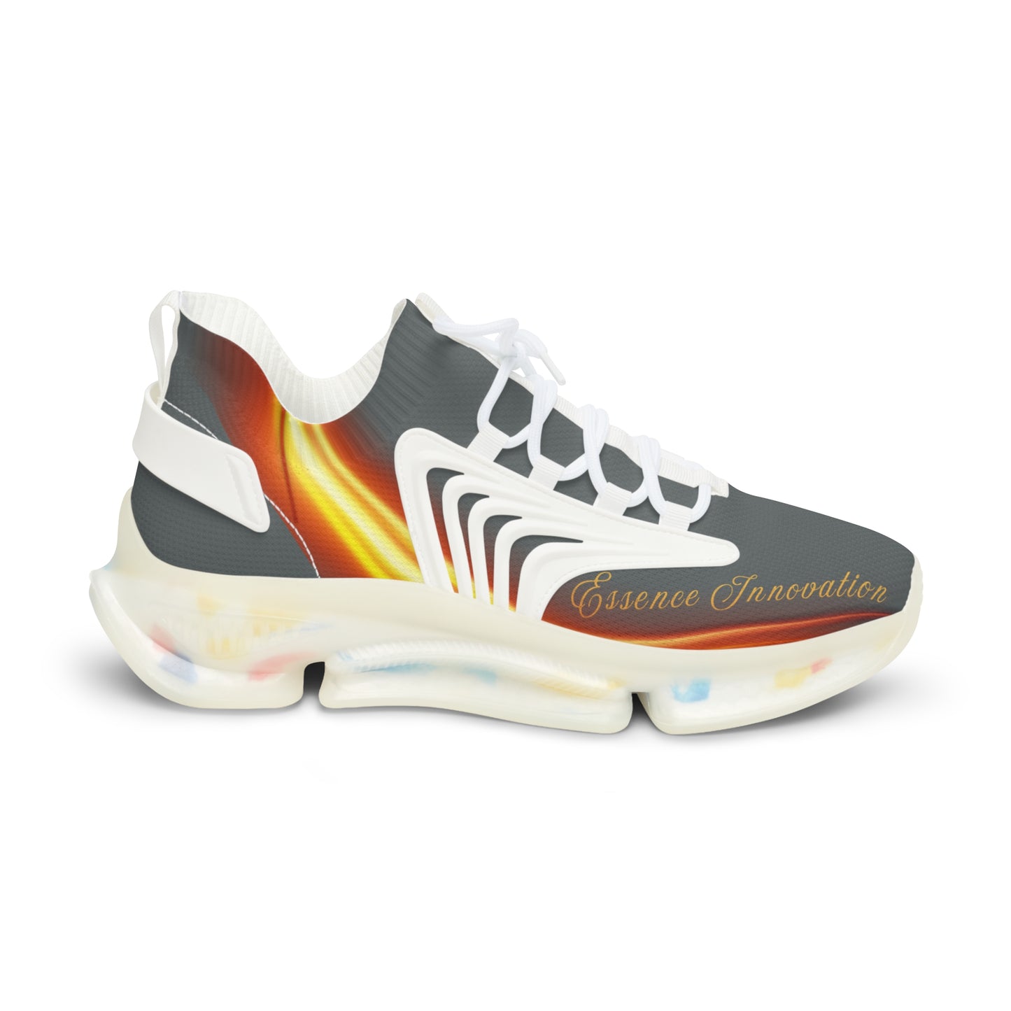 Dark Grey Trendsetter Flame | Men’s Performance Sneakers | White Sole