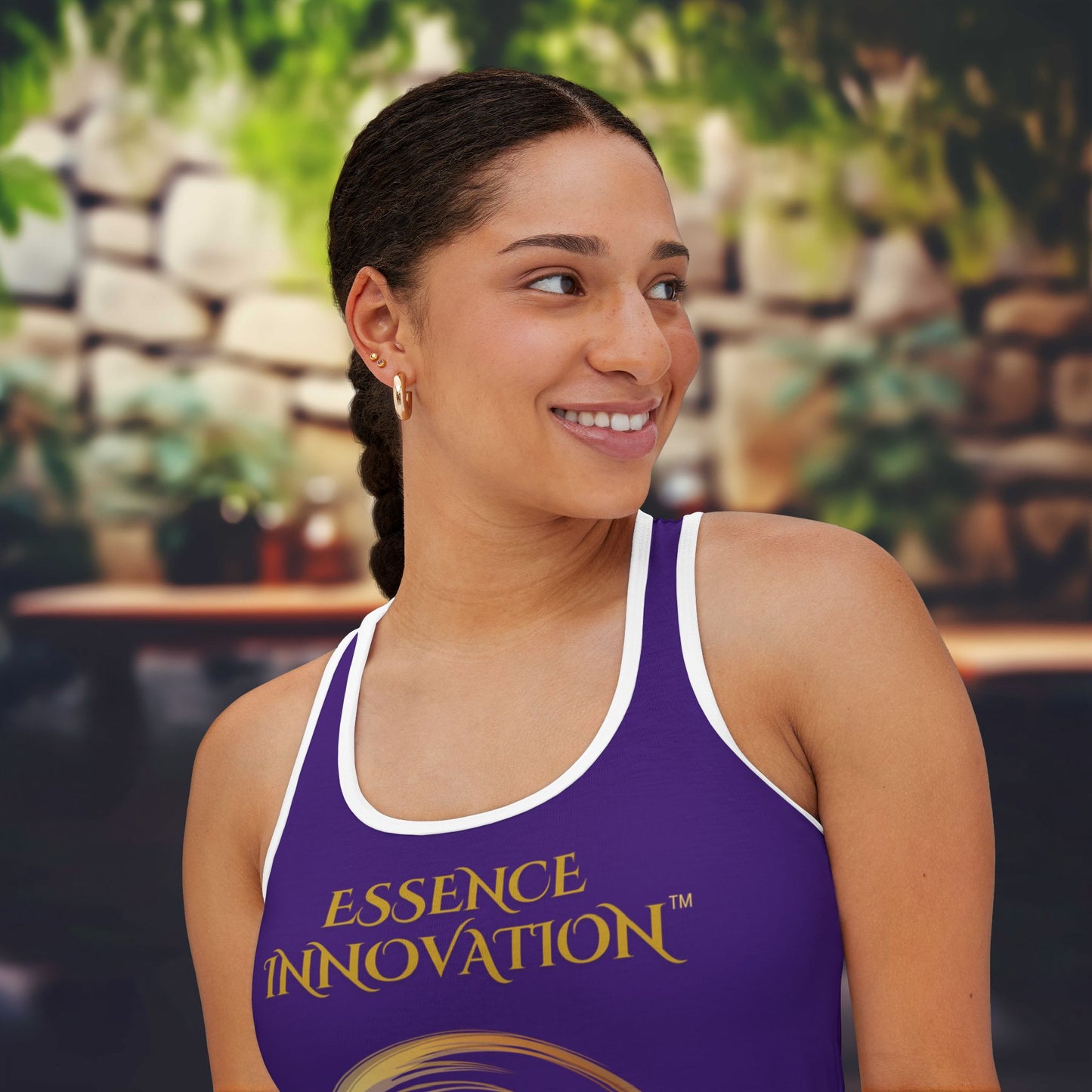 Seek More Luxe~T XVI | EI Sports Racerback Tank | Purple