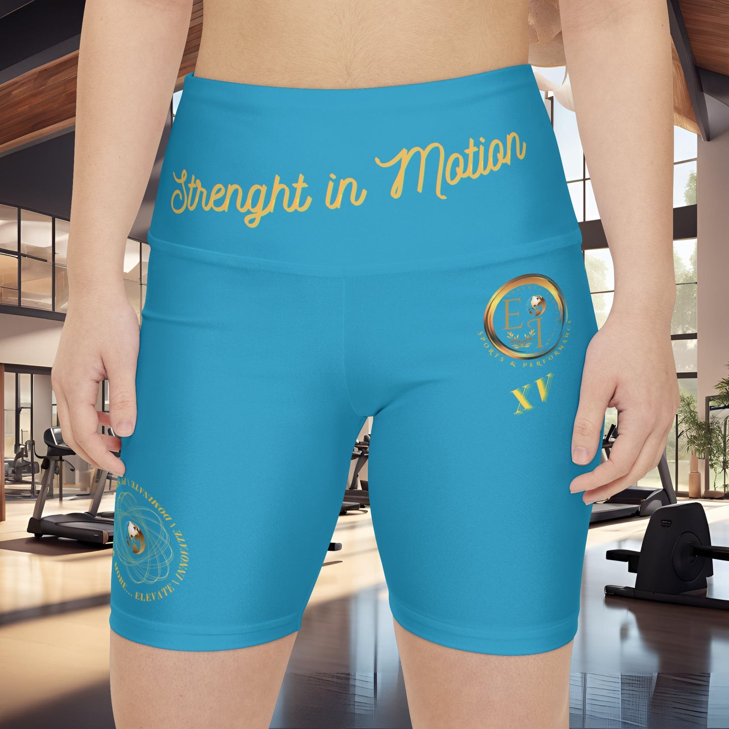 Seek More WS XV | EI Sports Workout Shorts | Turquoise