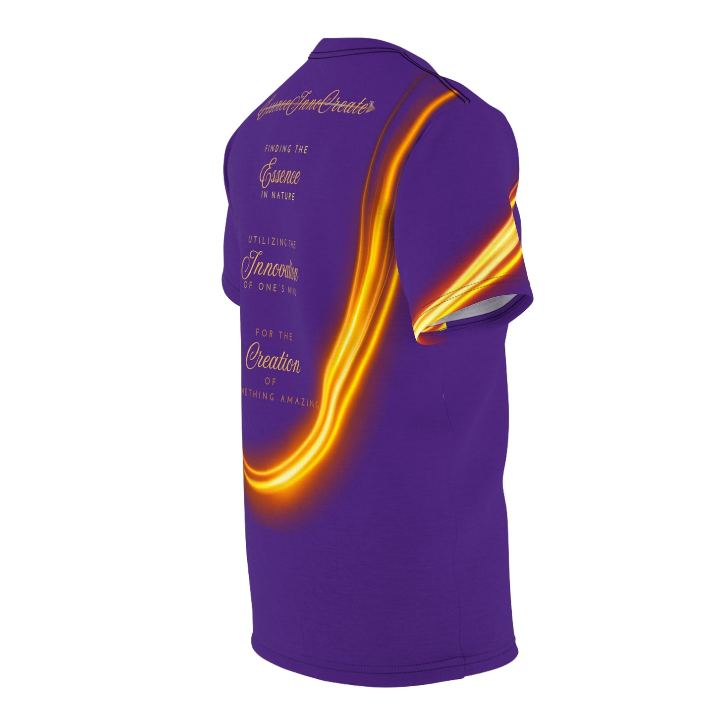 Purple Trendsetters Flame Tee | EssenceInnoCreate