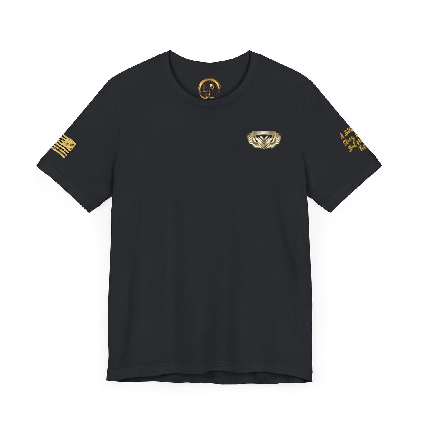 Essence Vintage Veteran Tee – Faded Black Tribute Tee