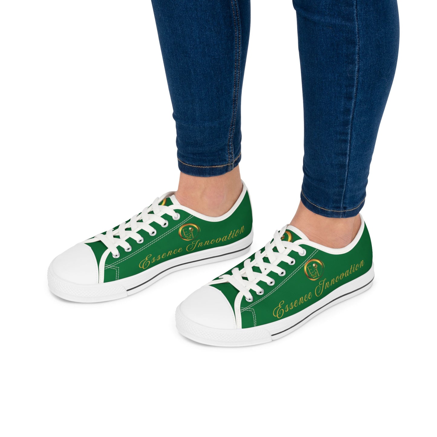 Ladies Essence Innovation Classics | Green | White Sole LowTops