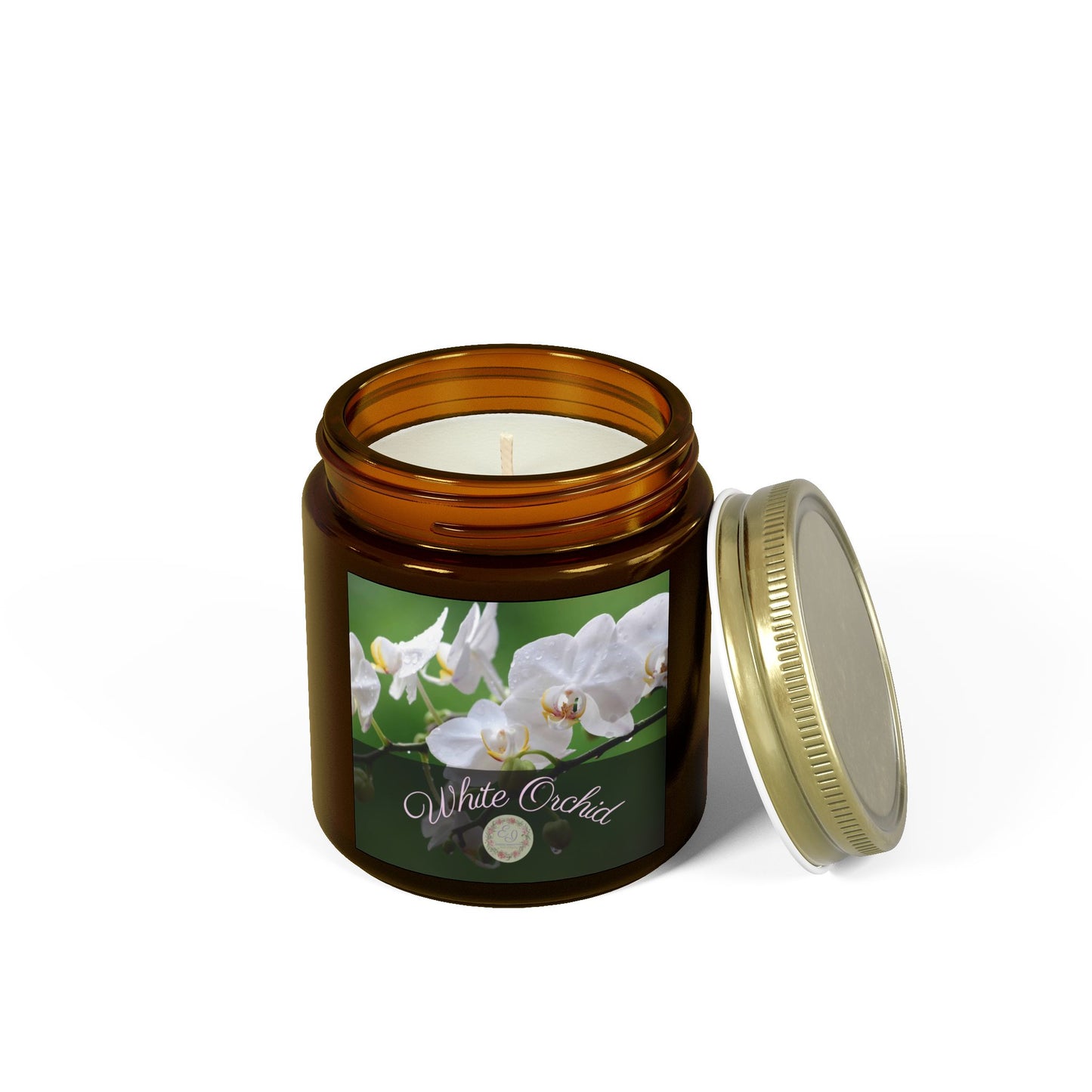 Fragrant Flower | Pure Glow Candle | White Orchid | 4oz, 9oz