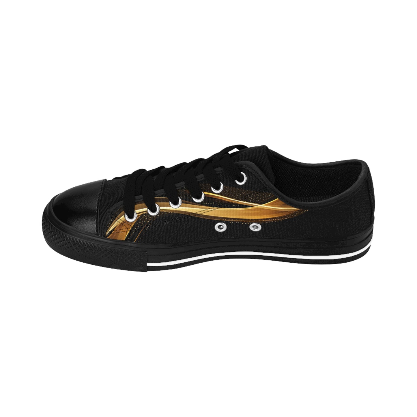 Black 'EssenceInnoCreate' shoe with visible brand logo on a white background
