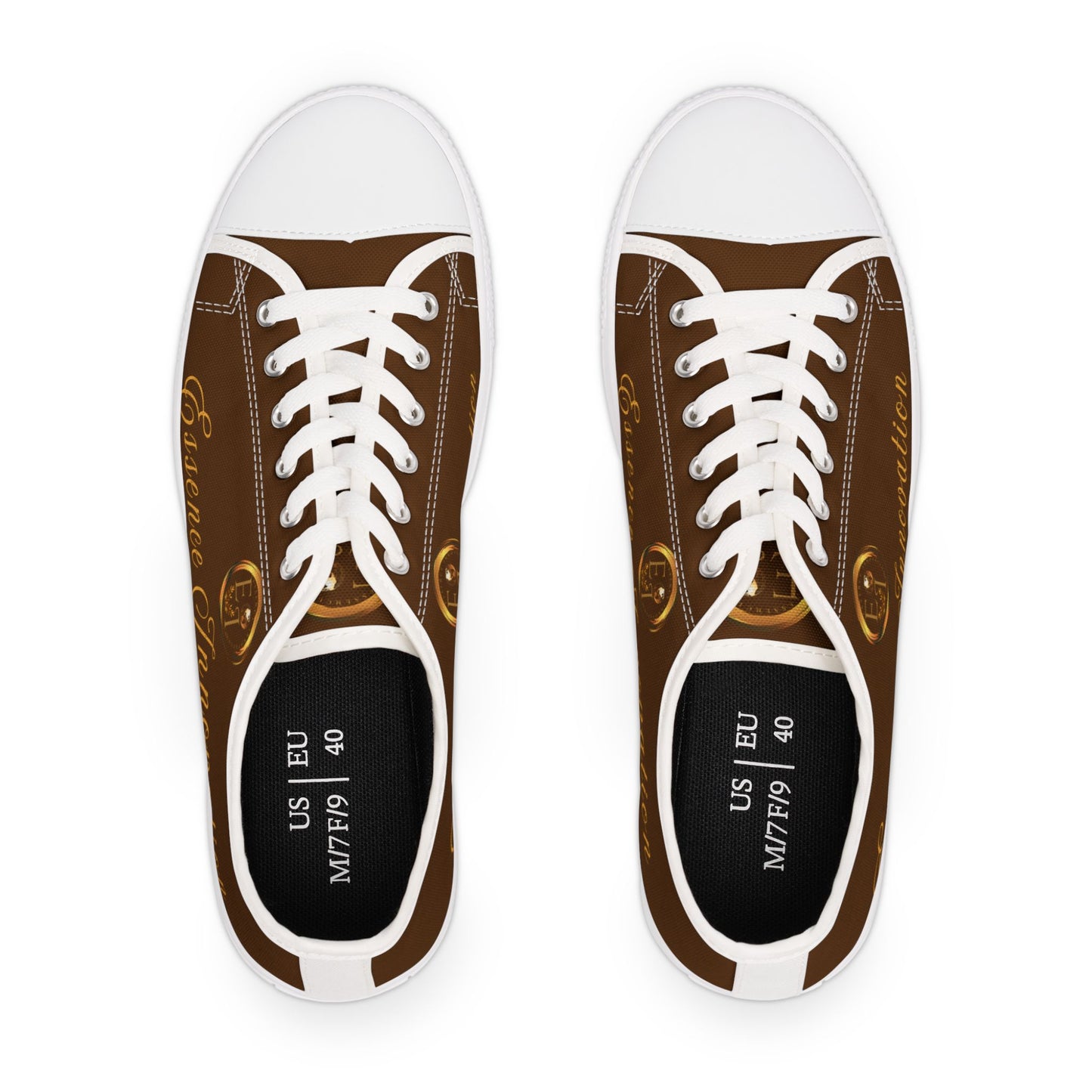 Ladies Essence Innovation Classics | Brown | White Sole LowTops