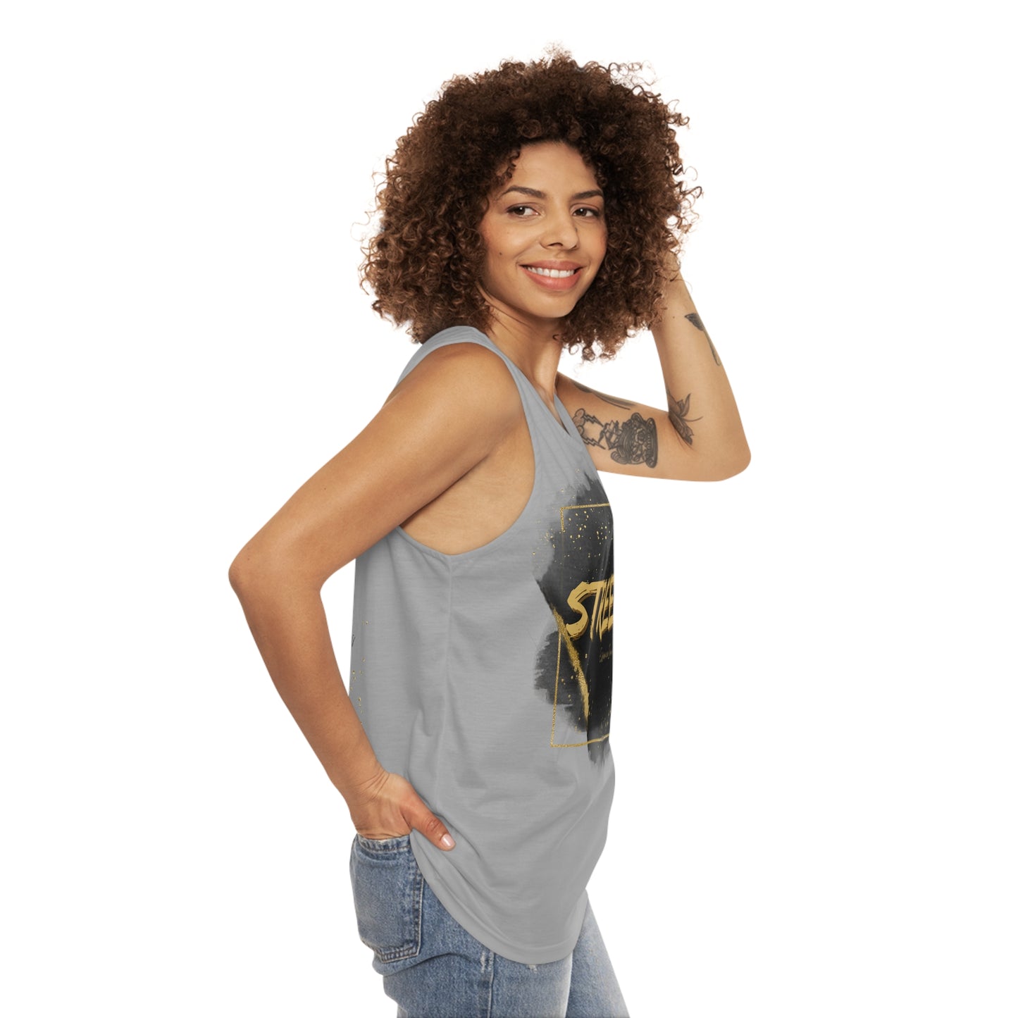 Street Wear Tank XXVI | EssenceInnoCreate | Light Grey