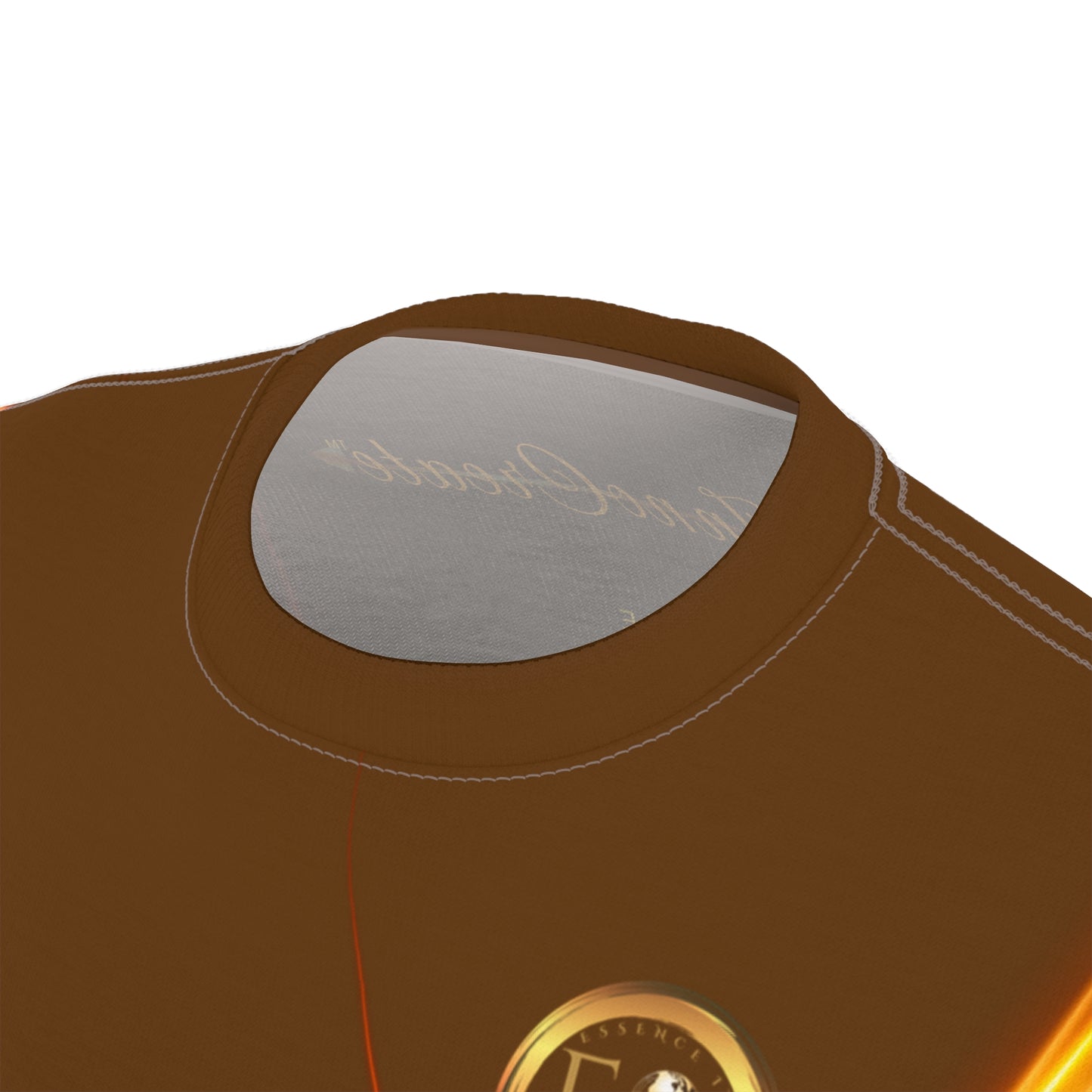 Brown Trendsetters Flame Tee | EssenceInnoCreate