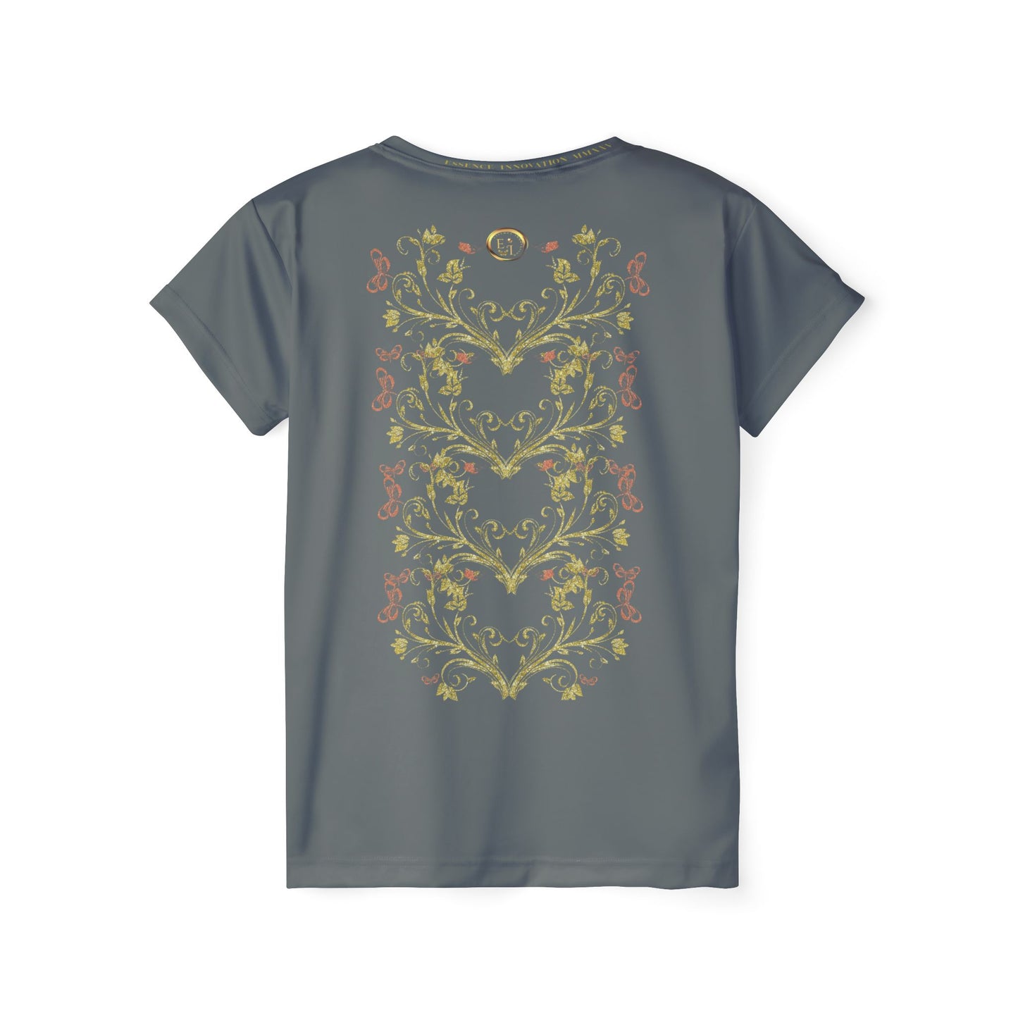 Butterfly Blossom Tee VIII | EssenceInnoCreate | Dark Grey