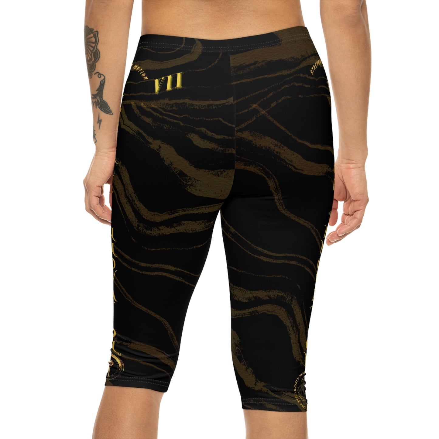 Seek More CLS VII | Capri Leggings | EI Sports | Black