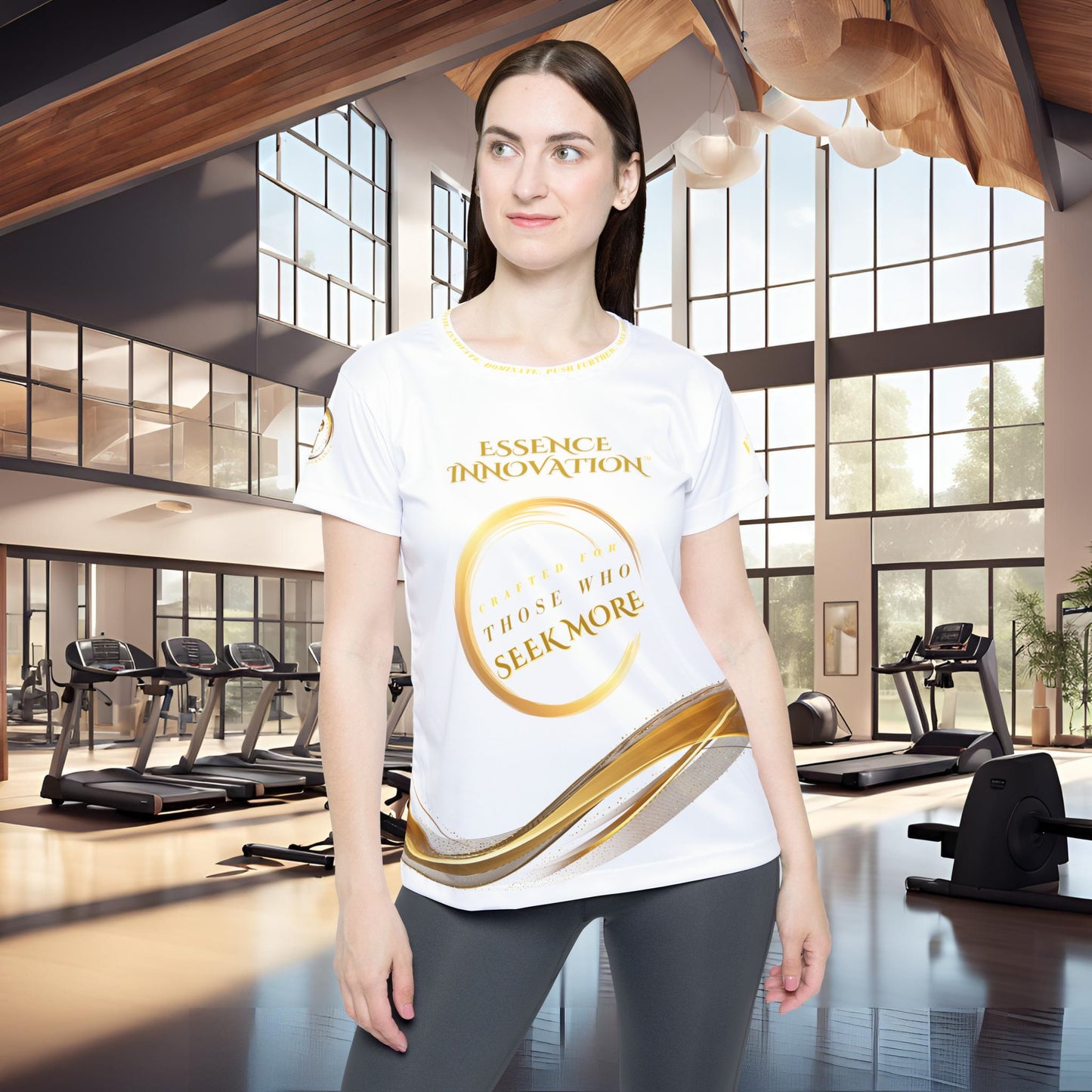 Seek More Luxe~J VI | EI Sports Performance Jersey | White