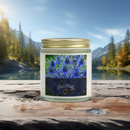 Fragrant Flower | Sea Holly Candle | 4oz and 9oz