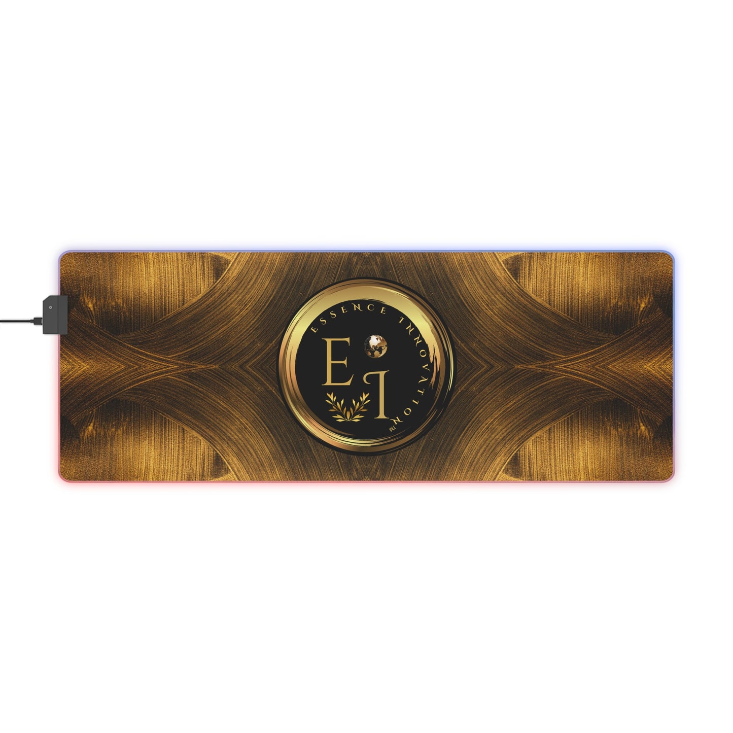 Golden Emblem | LED Gaming Mouse Pad | 4 Sizes