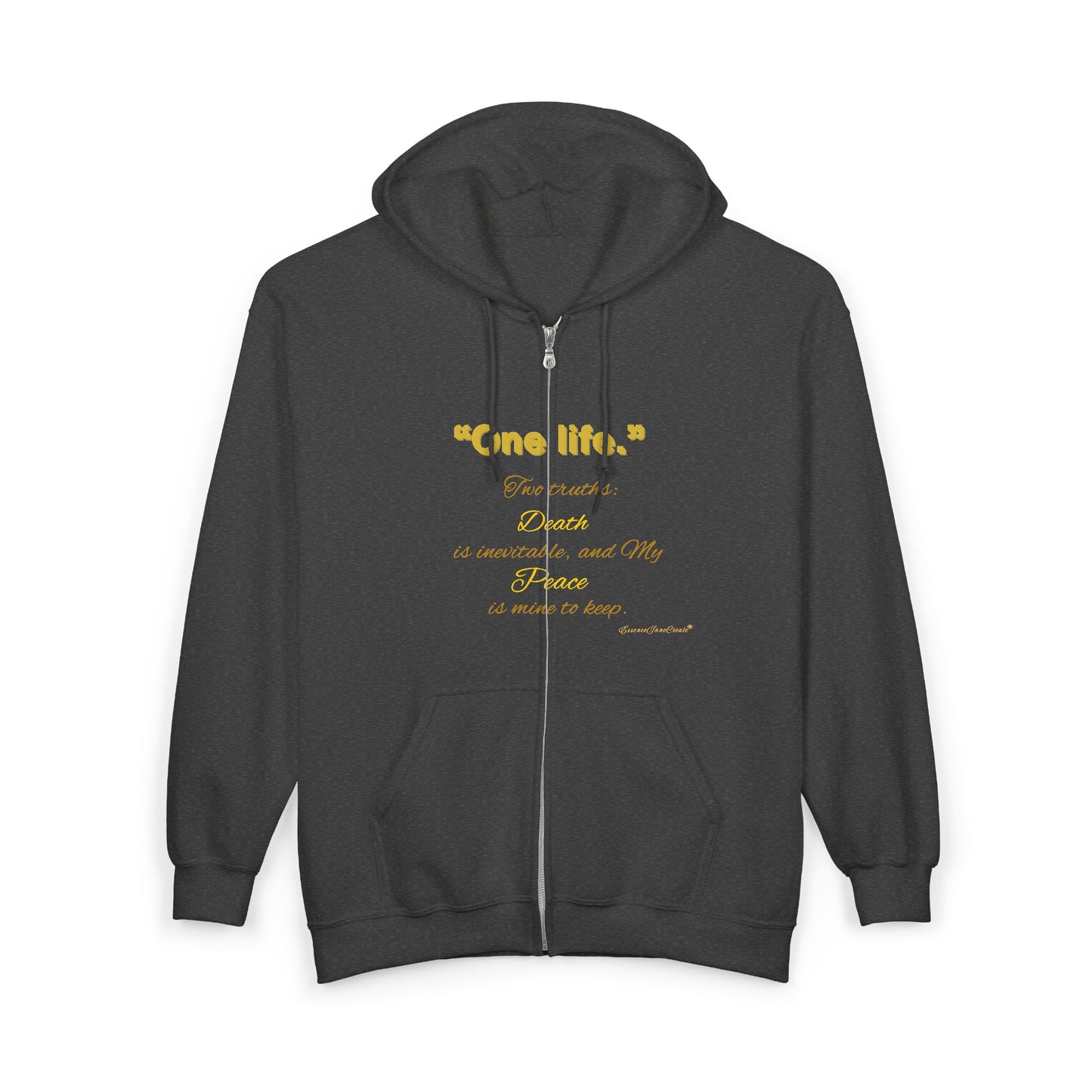 "One Life" Two Truths Collection Full-Zip Hoodie