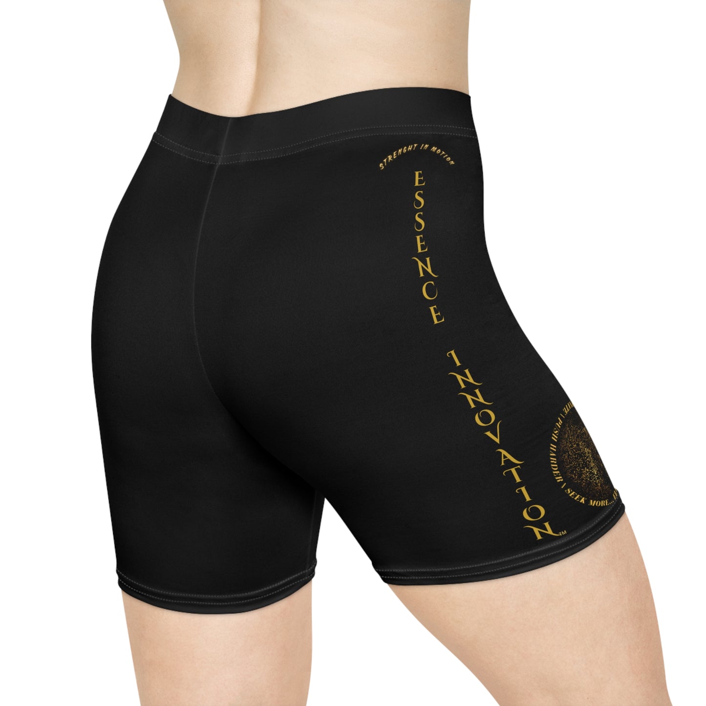 Seek More BS VII | EI Sports Biker Shorts | Black