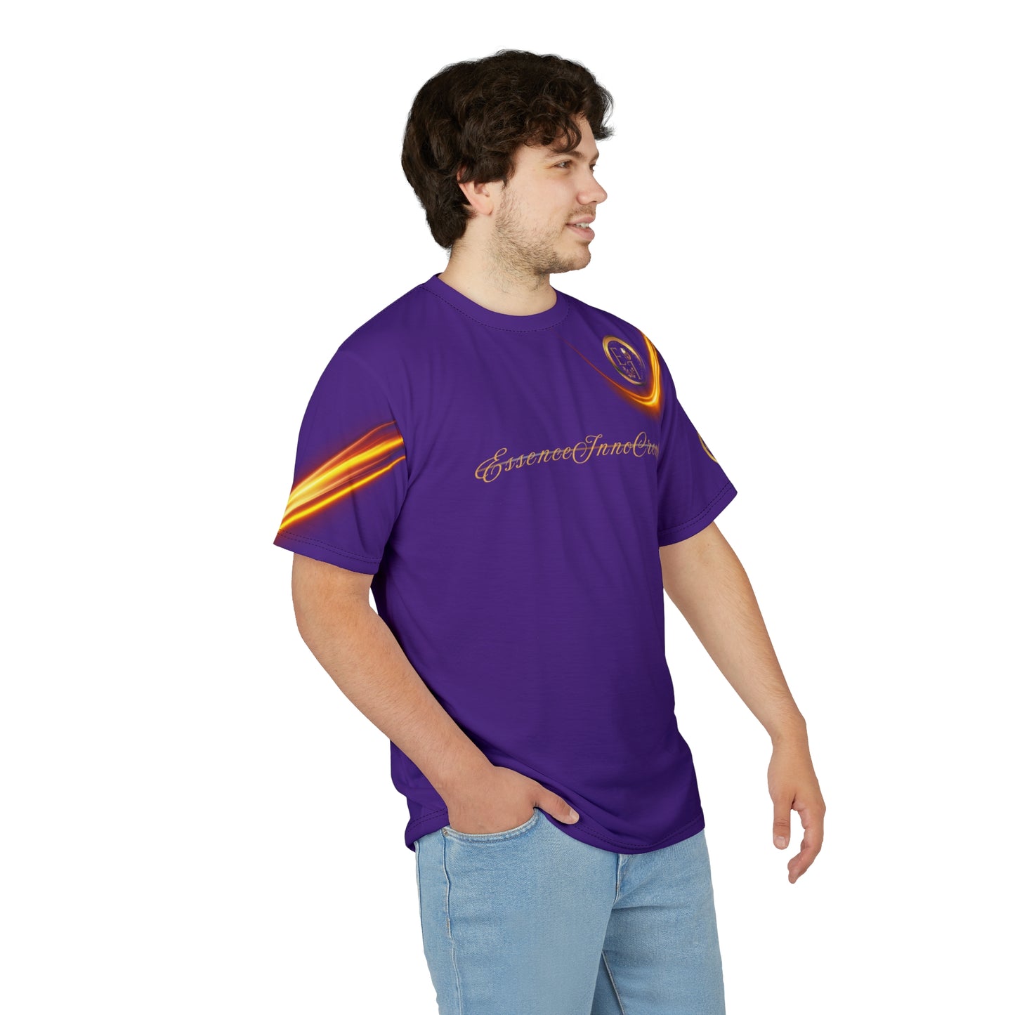 Purple Trendsetters Flame Tee | EssenceInnoCreate