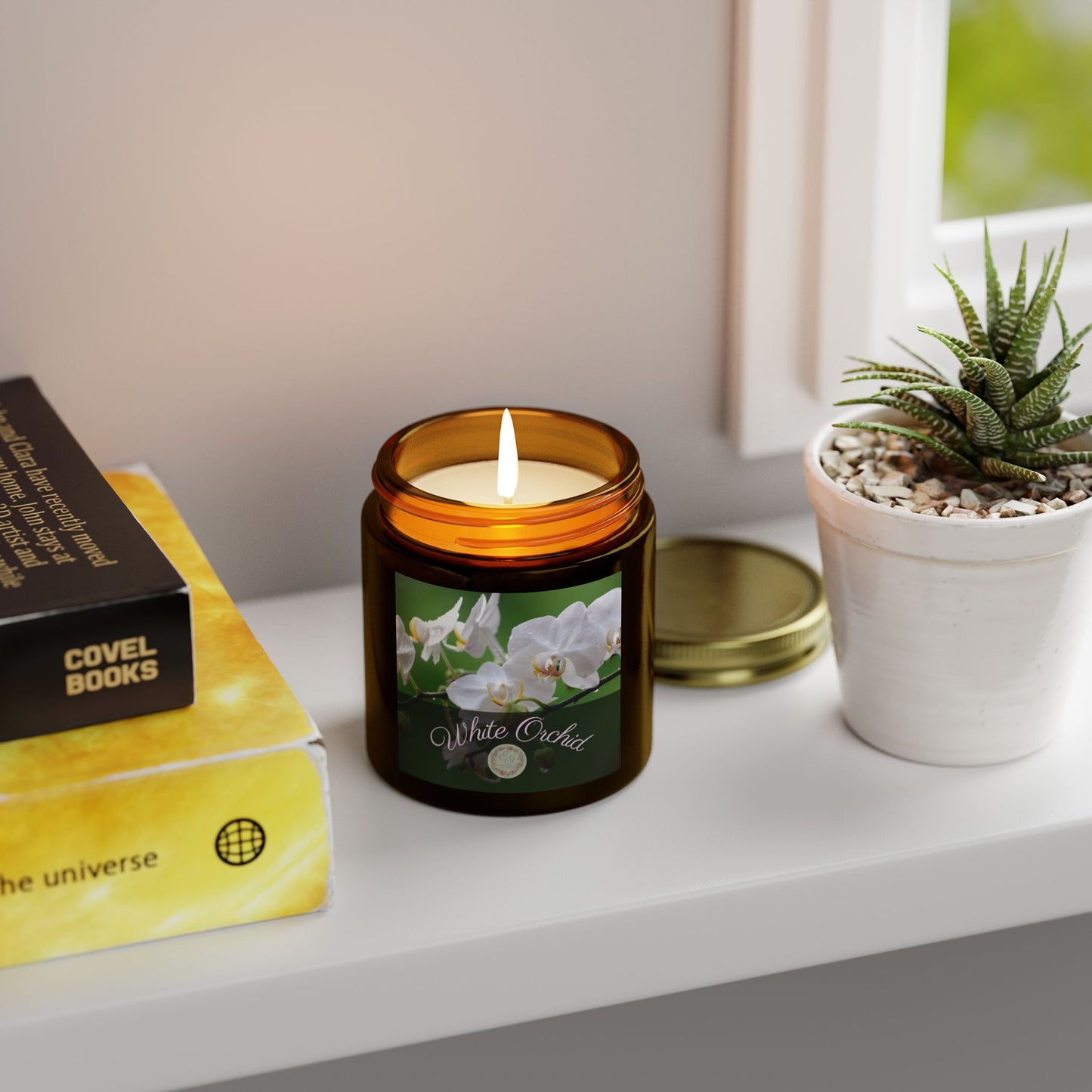 Fragrant Flower | Pure Glow Candle | White Orchid | 4oz, 9oz