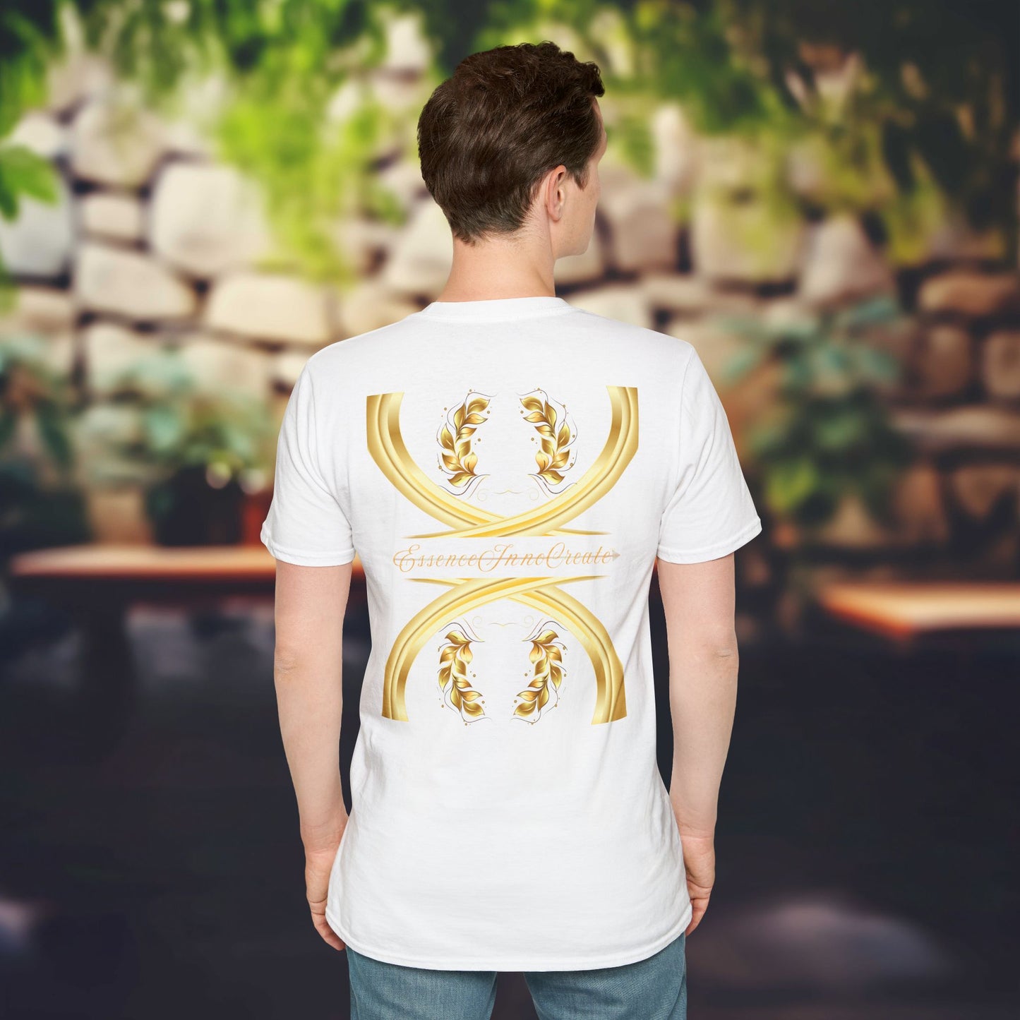 White Softstyle Tee | EssenceInnoCreate | Unisex Streetwear