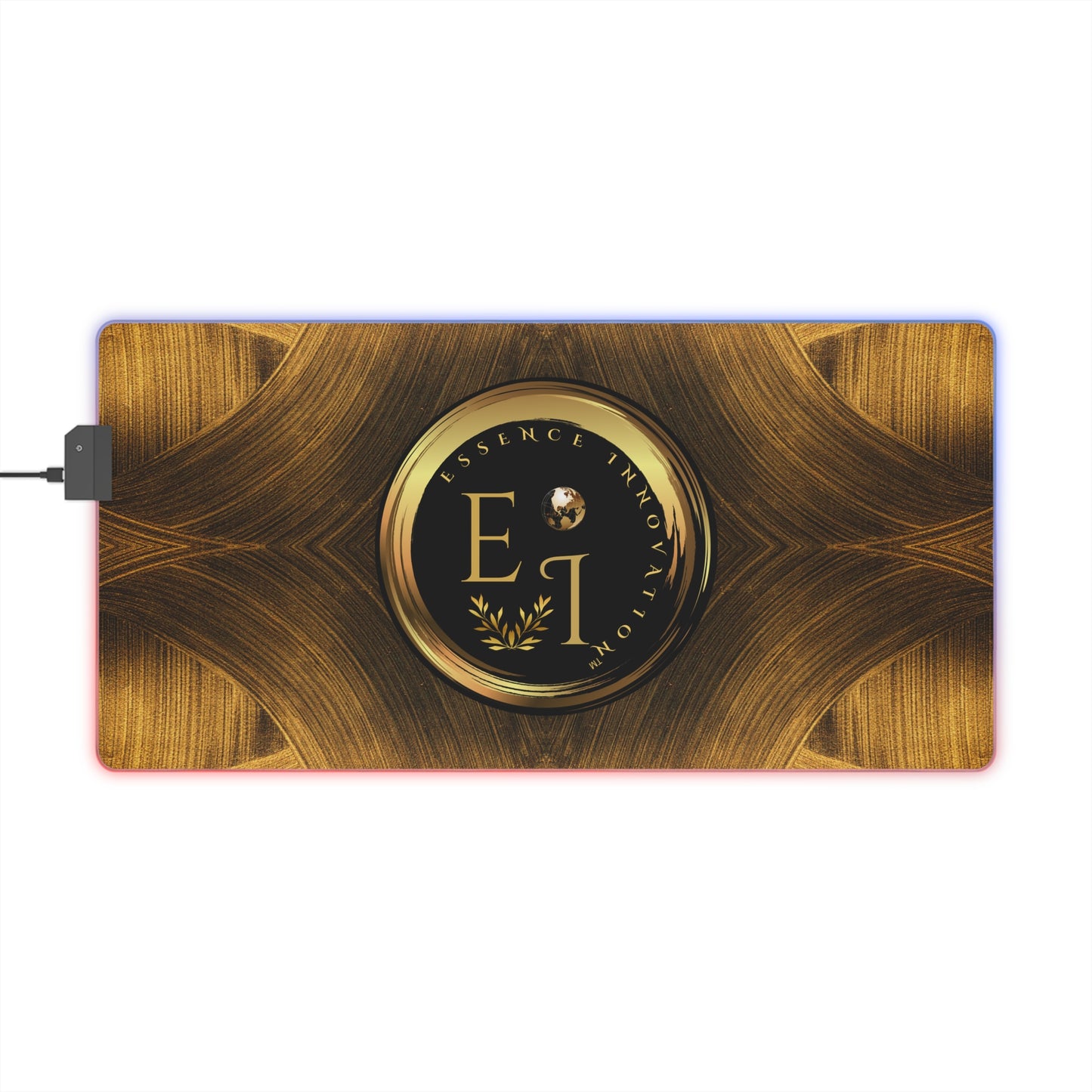 Golden Emblem | LED Gaming Mouse Pad | 4 Sizes