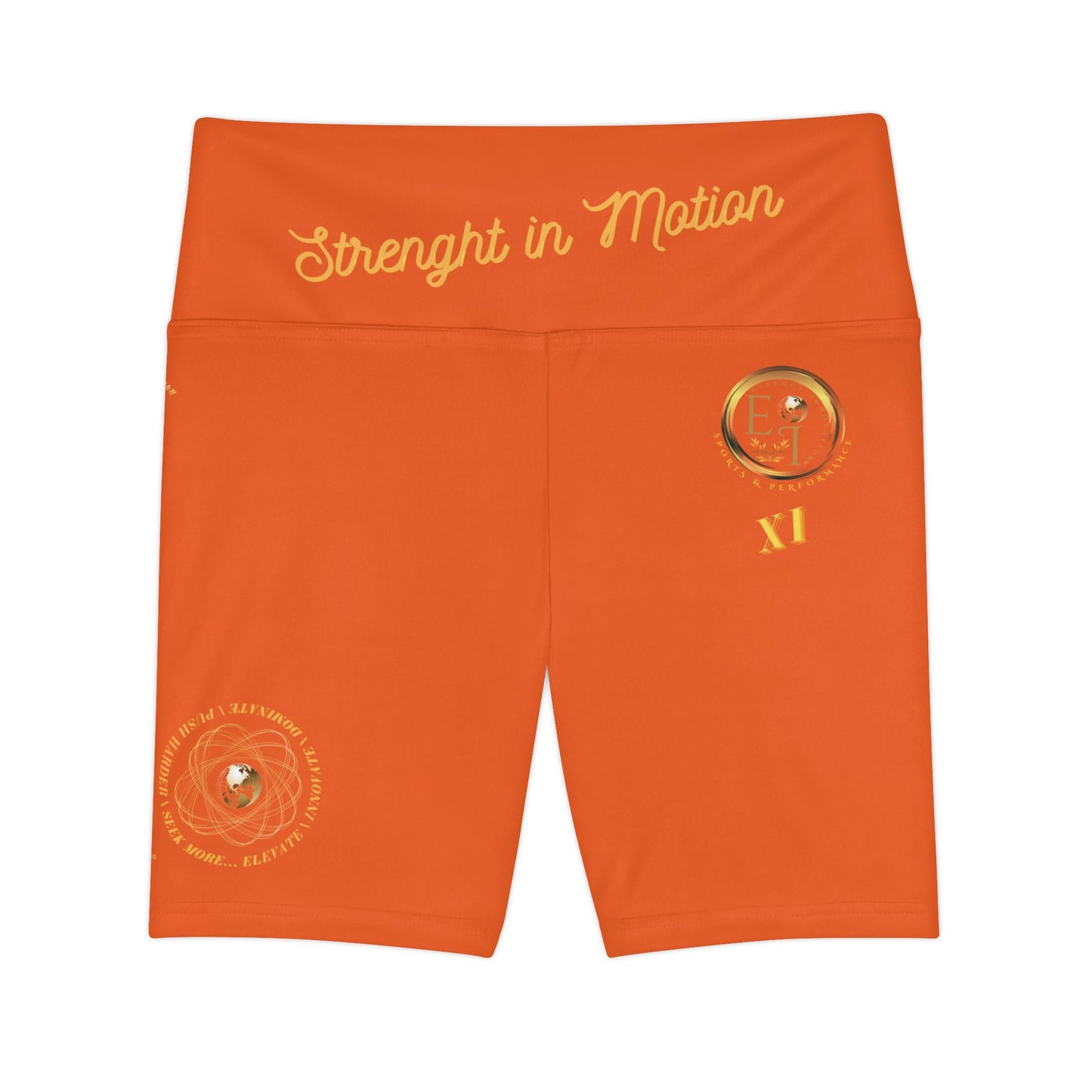 Seek More WS XI | EI Sports Workout Shorts | Orange