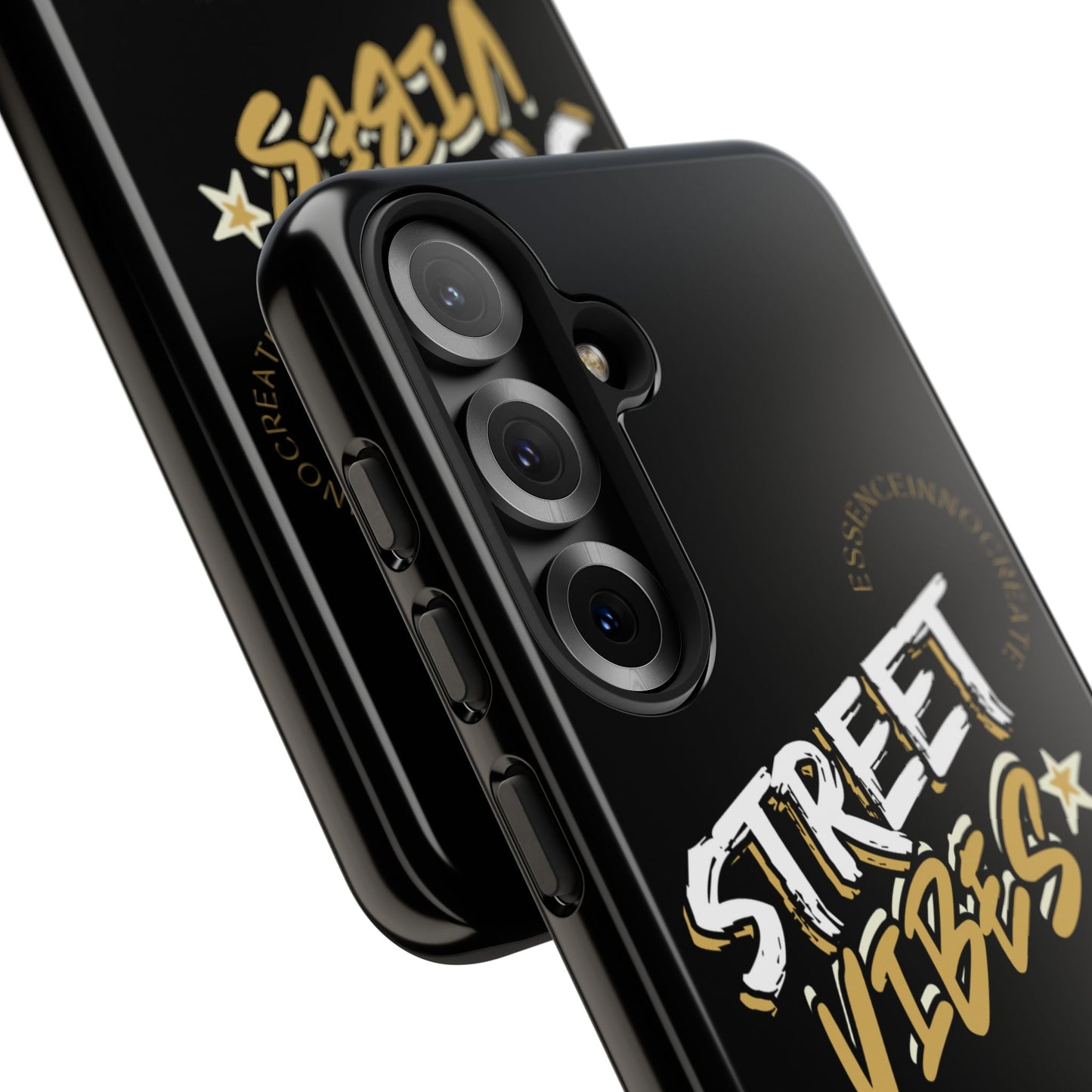 EssenceInnoCreate® Street Vibes Black Phone Case