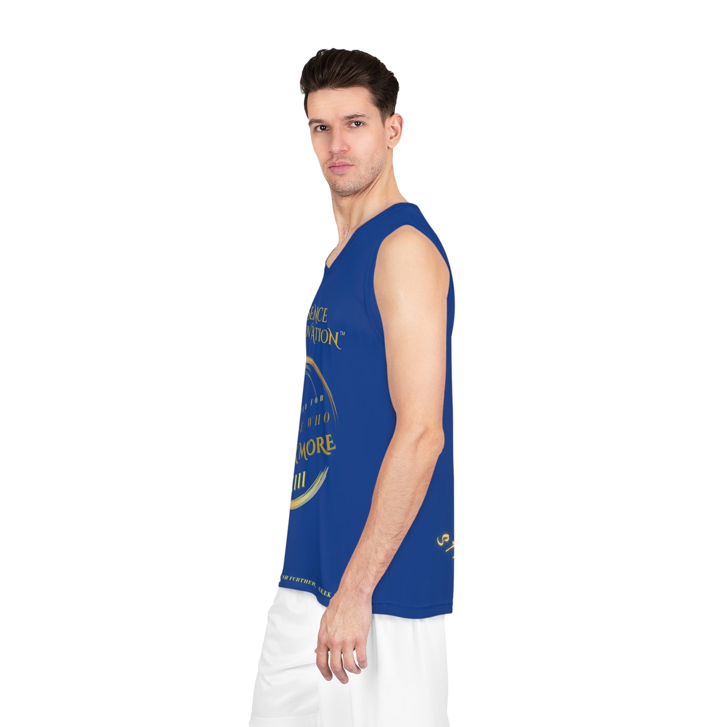 Seek More Dominance XIII | EI Sports Basketball Jersey | Dark Blue