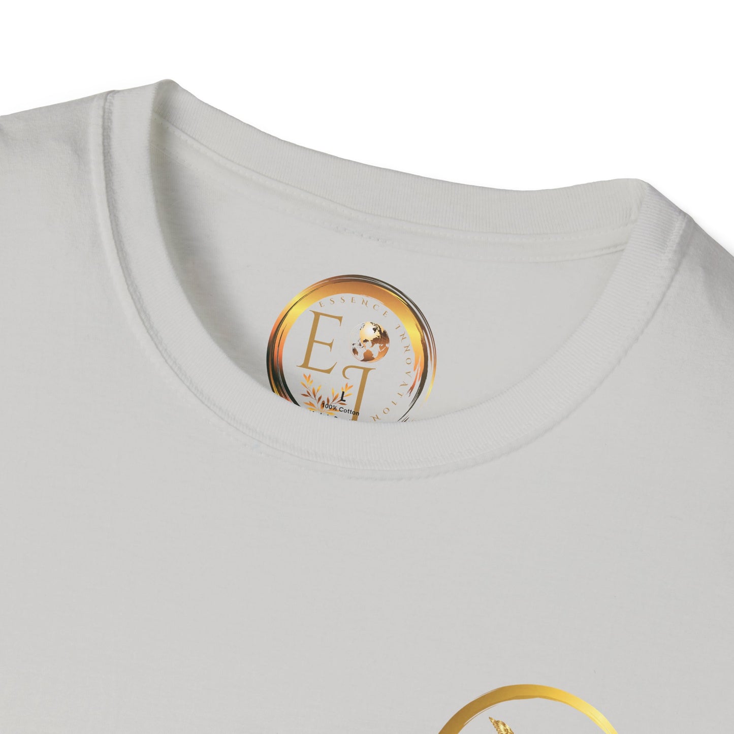 Ice Grey Softstyle Tee | EssenceInnoCreate | Unisex Streetwear