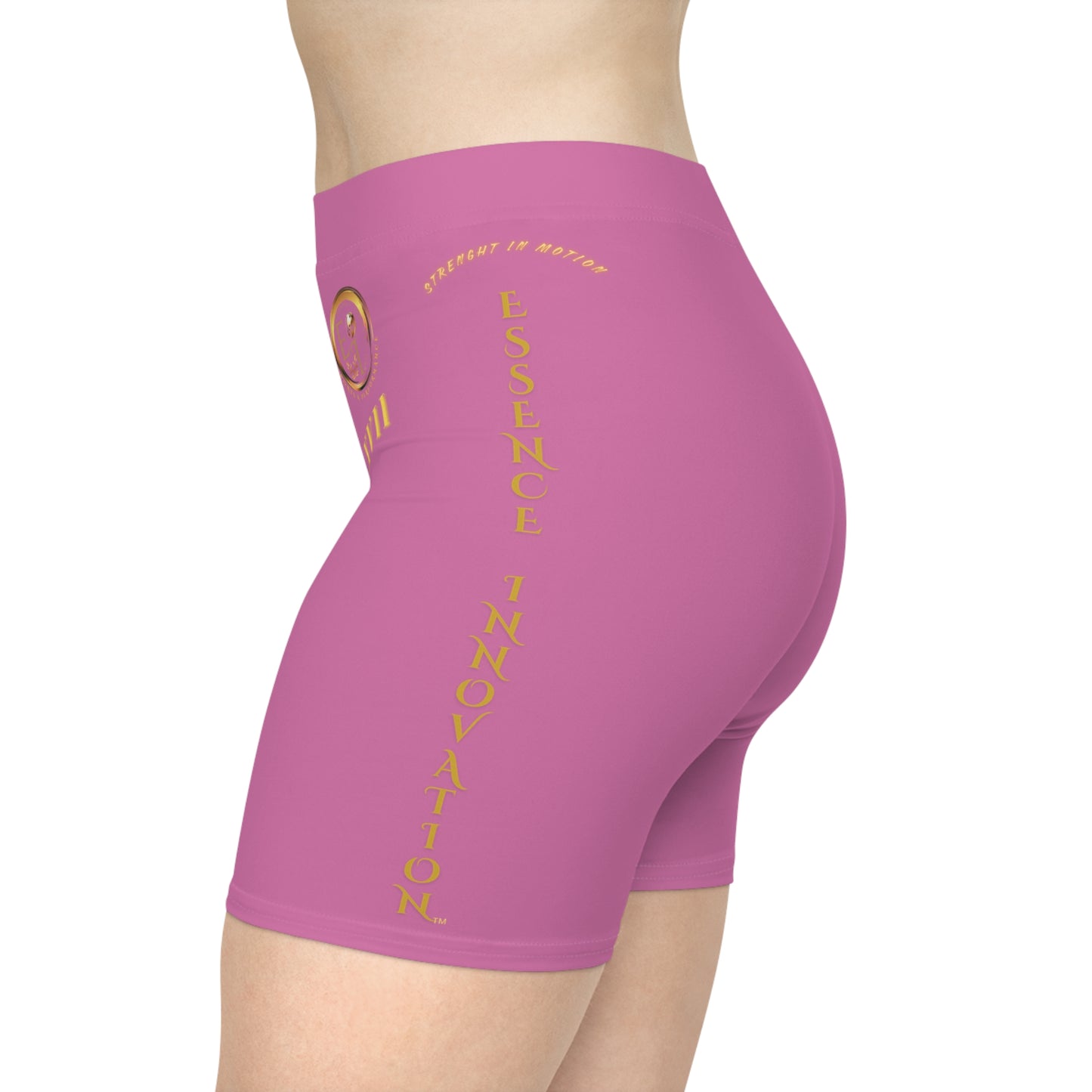 Seek More BS XVII | EI Sports Biker Shorts | Light Pink