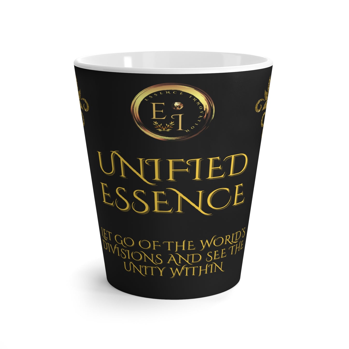 Her Unified Essence Black | Luxury Ceramic Mug 12oz