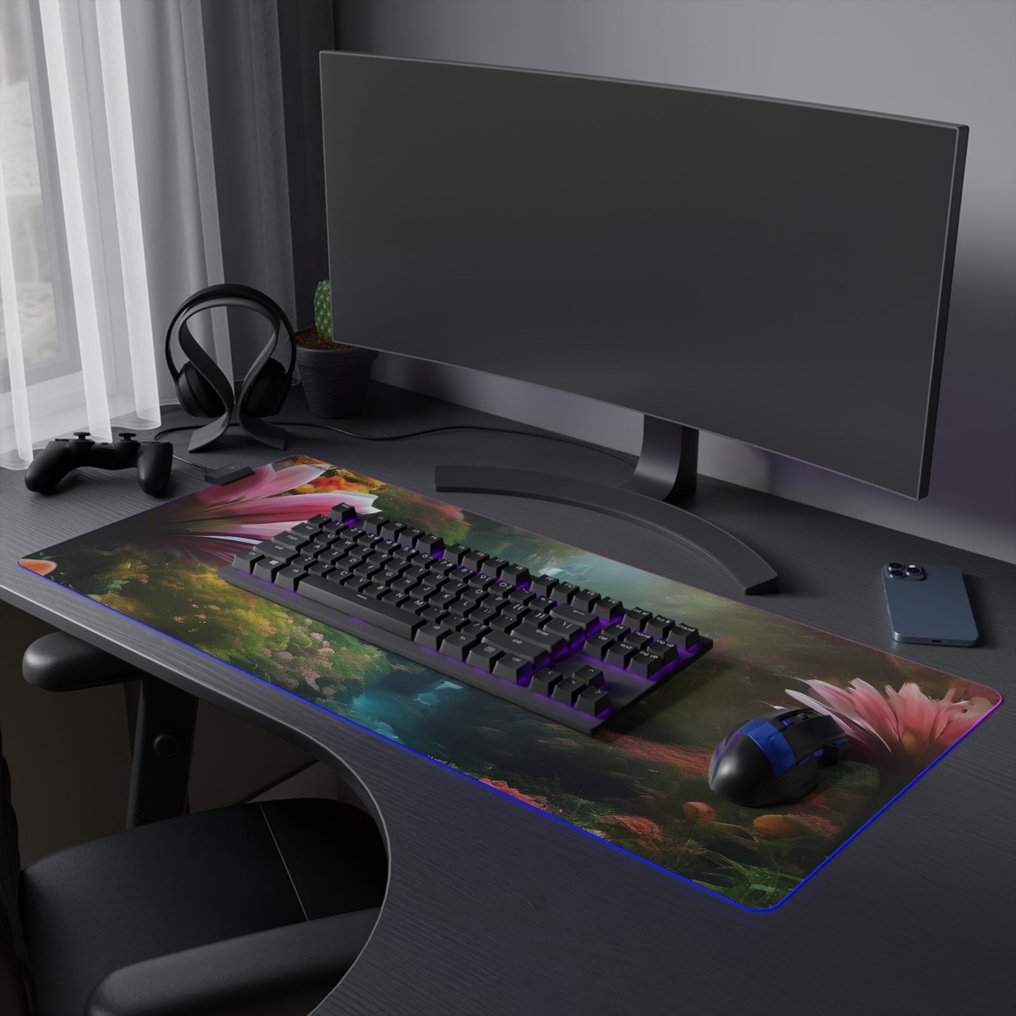Nature Odyssey | LED Gaming Mouse Pad | 4 Sizes