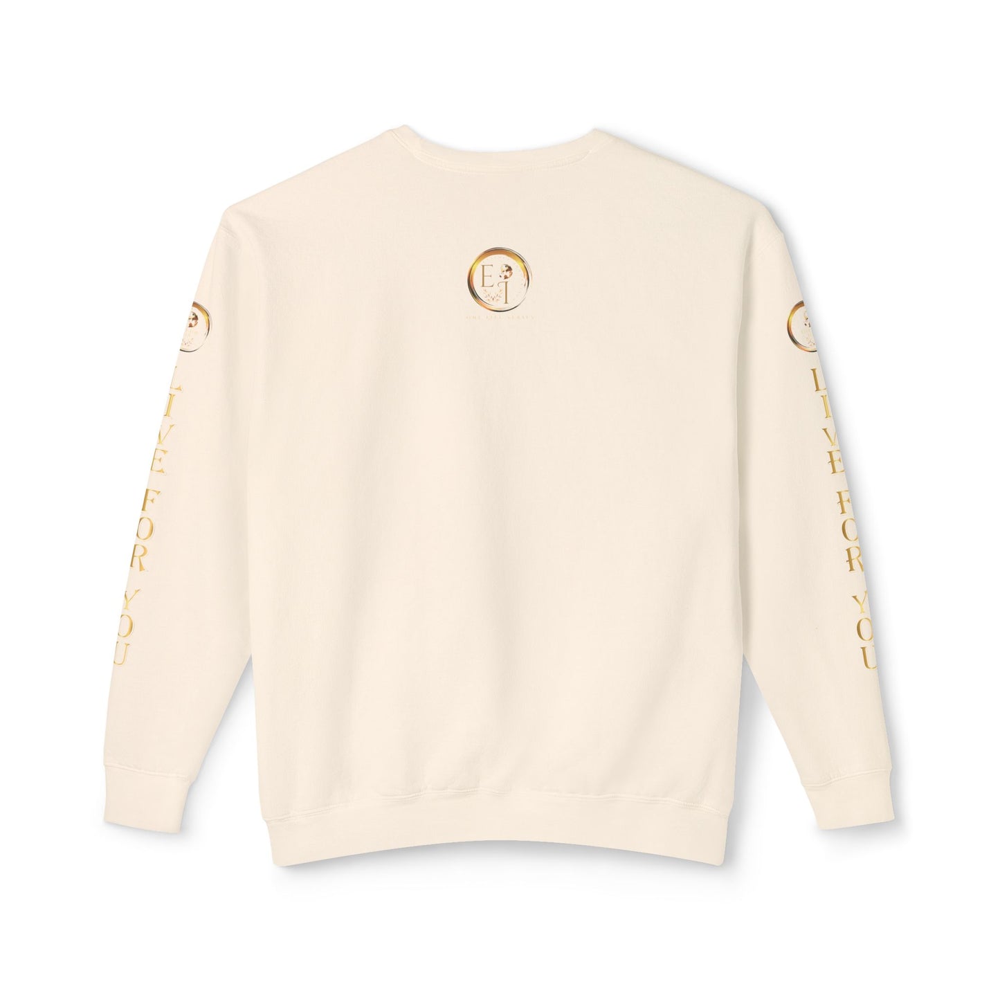 One Life Sweatshirt Ivory | The Elegant Edition | EI Apparel