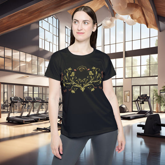 Butterfly Blossom Tee VII | EssenceInnoCreate | Black