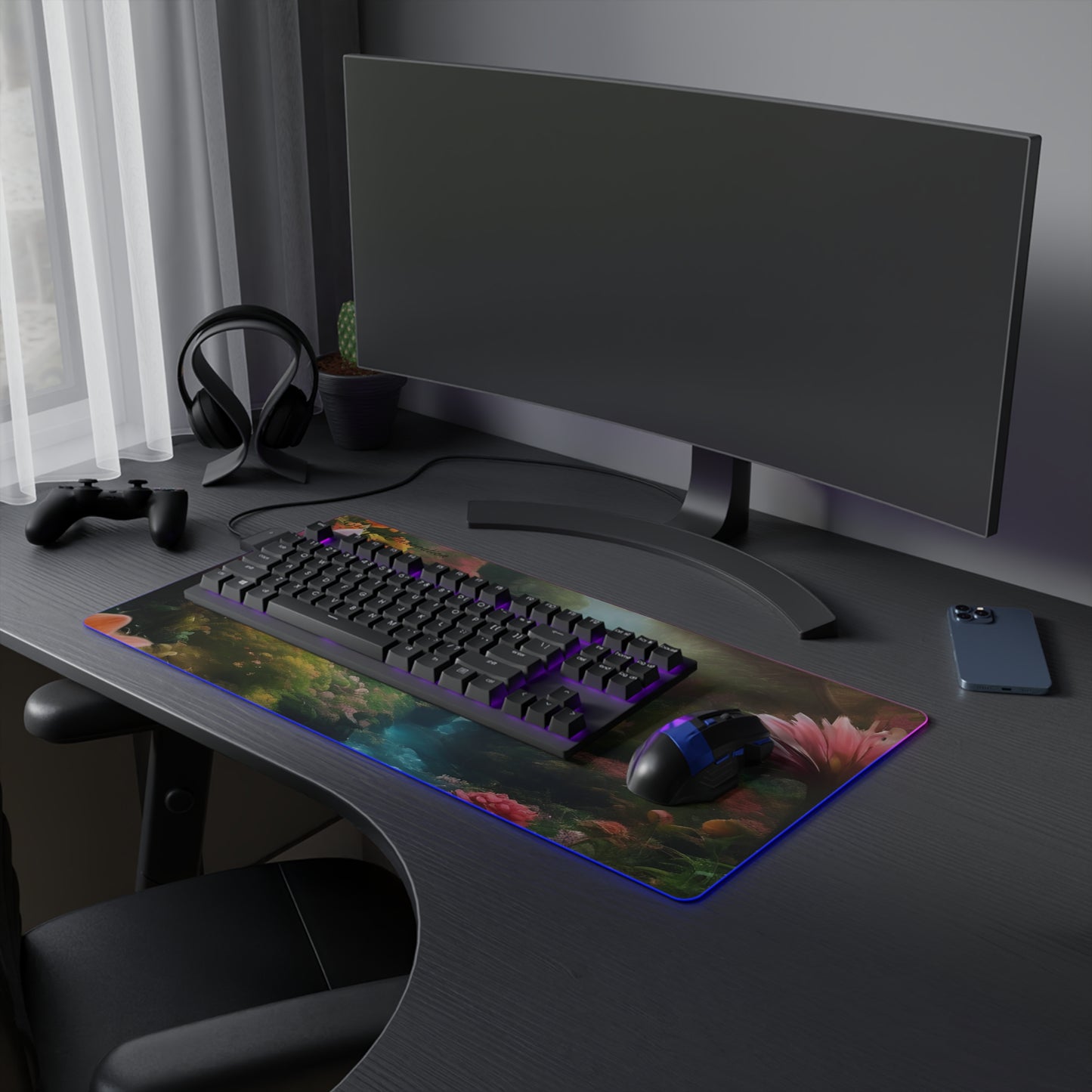 Nature Odyssey | LED Gaming Mouse Pad | 4 Sizes