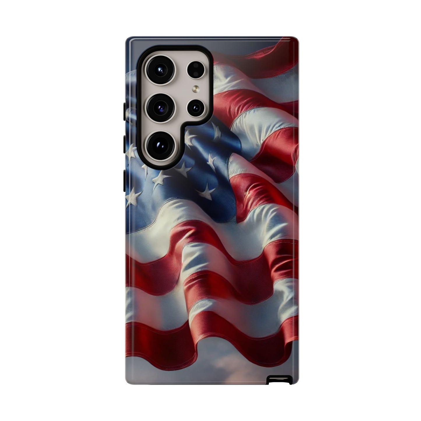 EssenceInnoCreate® Patriotic Phone Case, American Flag Design