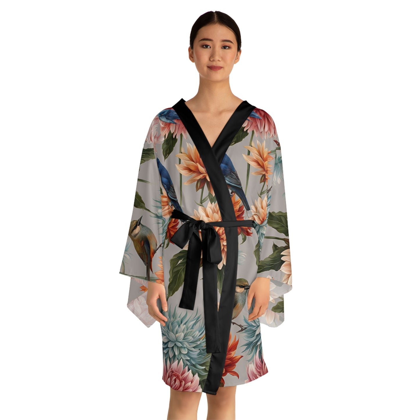 |Serenity Garden Kimono Robe | EI Fashion Apparel