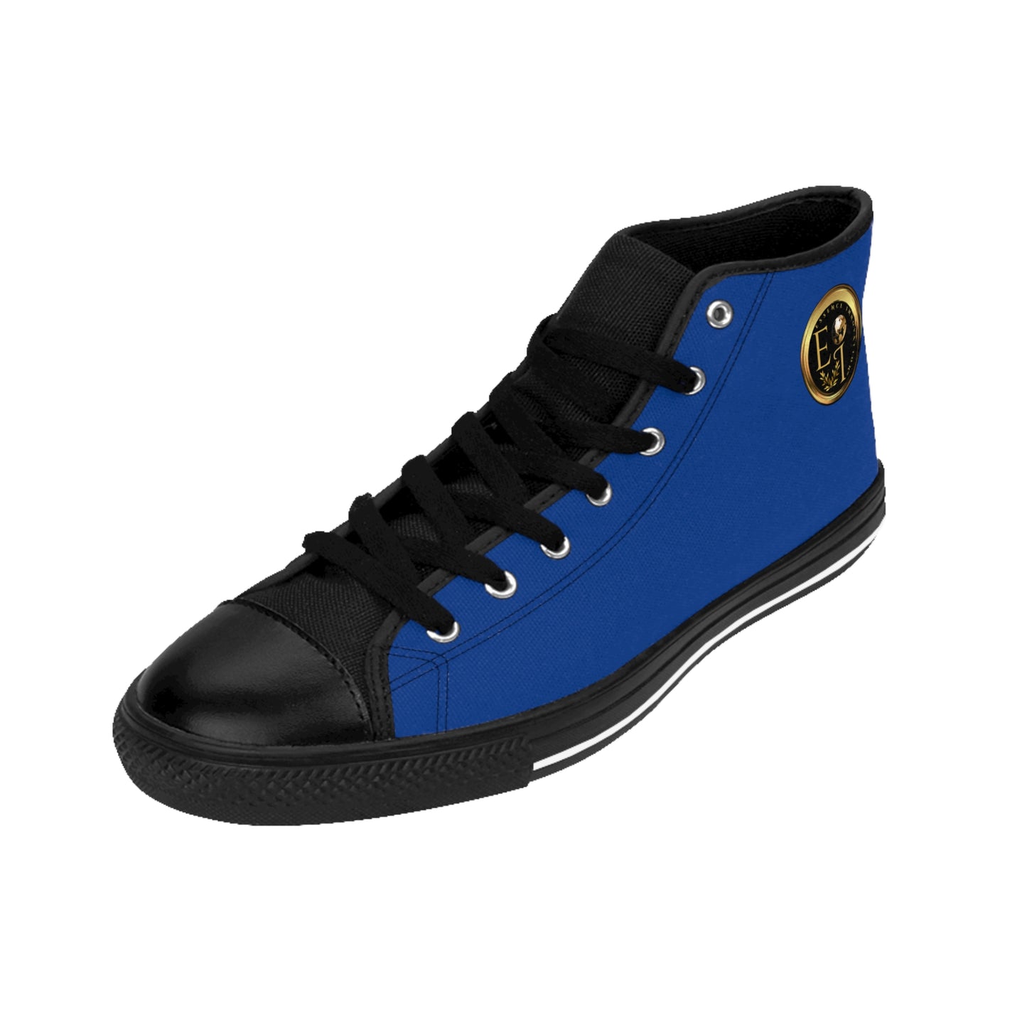 Essence Innovation Mens Streetwear | HighTop Sneakers | Dark Blue