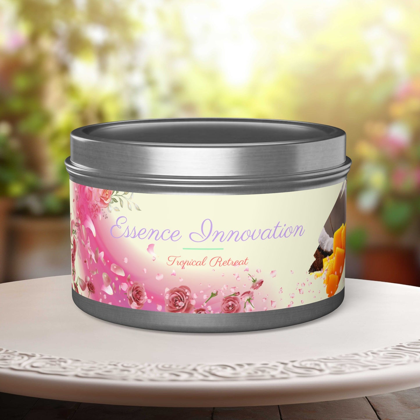Aroma Retreat Coconut Delight | Tropical Mango Coconut | 4oz, 8oz Tin