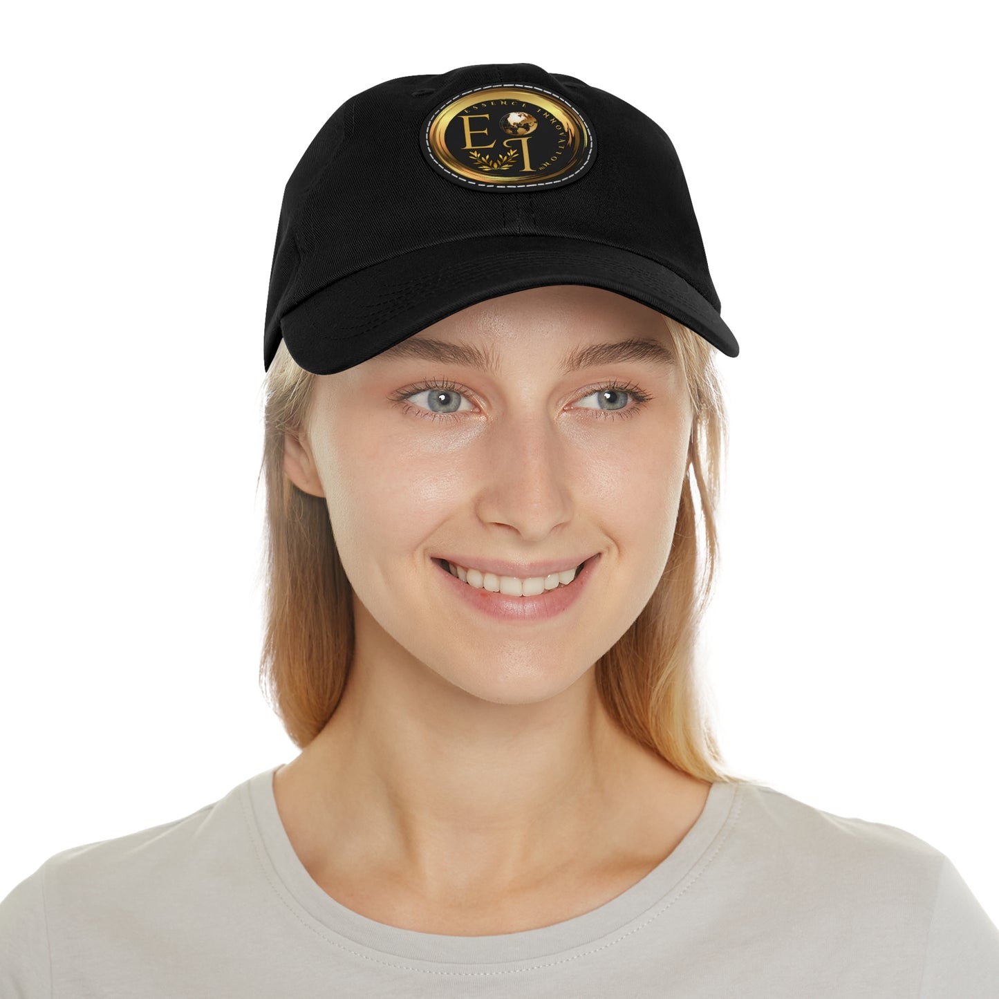 Black EI Logo Hat | Sleek and Modern | EI Sports