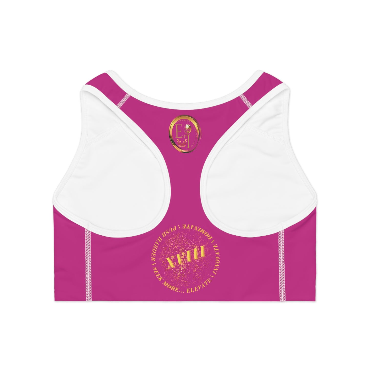 Seek More SB XVIII | EI Sports Bra | Pink