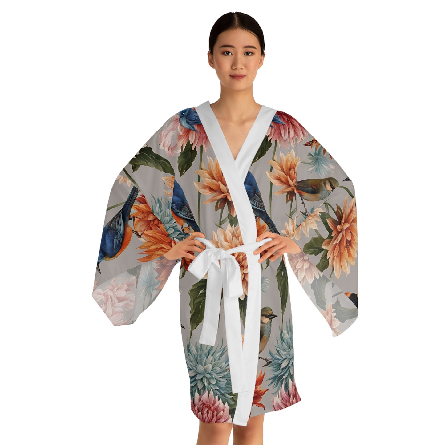Serenity Garden Kimono Robe | Essence Loungewear