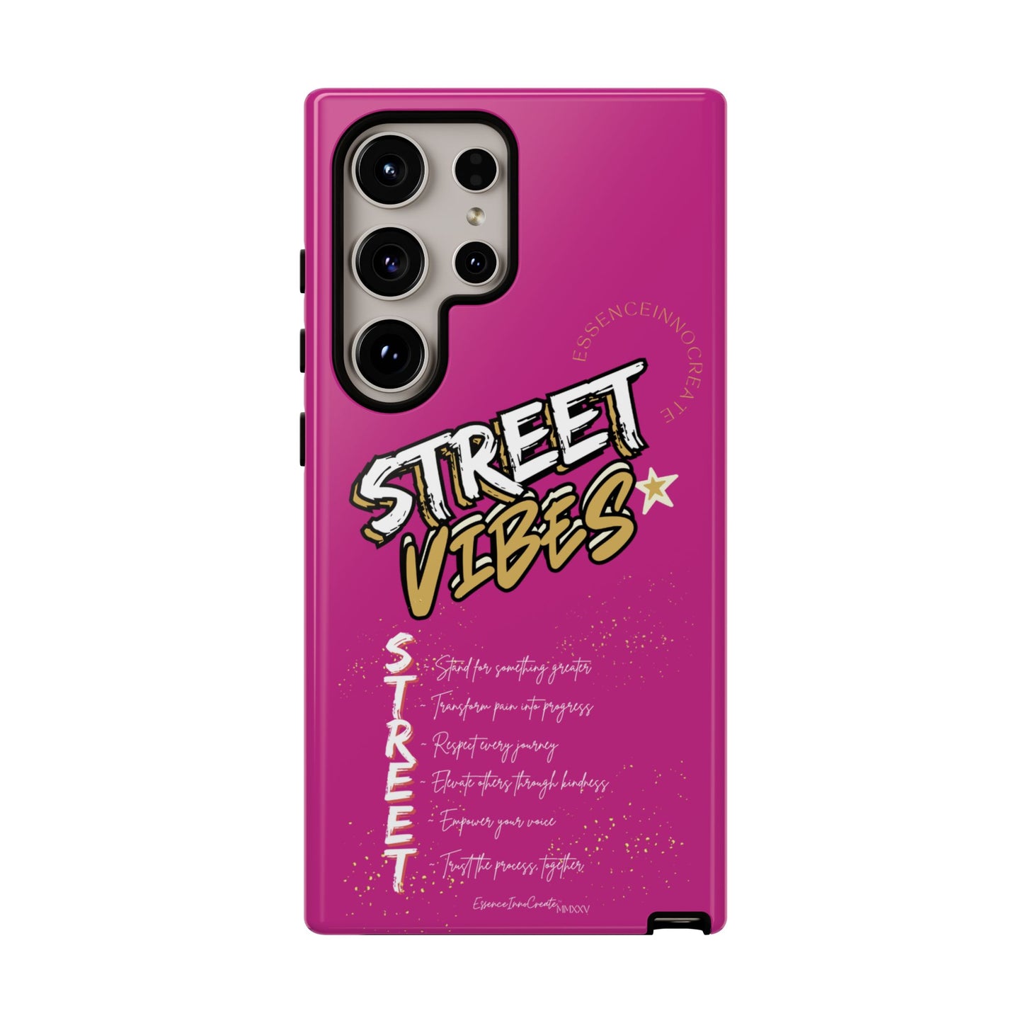 EssenceInnoCreate® Street Vibes Pink Phone Case