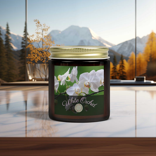 Fragrant Flower | Pure Glow Candle | White Orchid | 4oz, 9oz