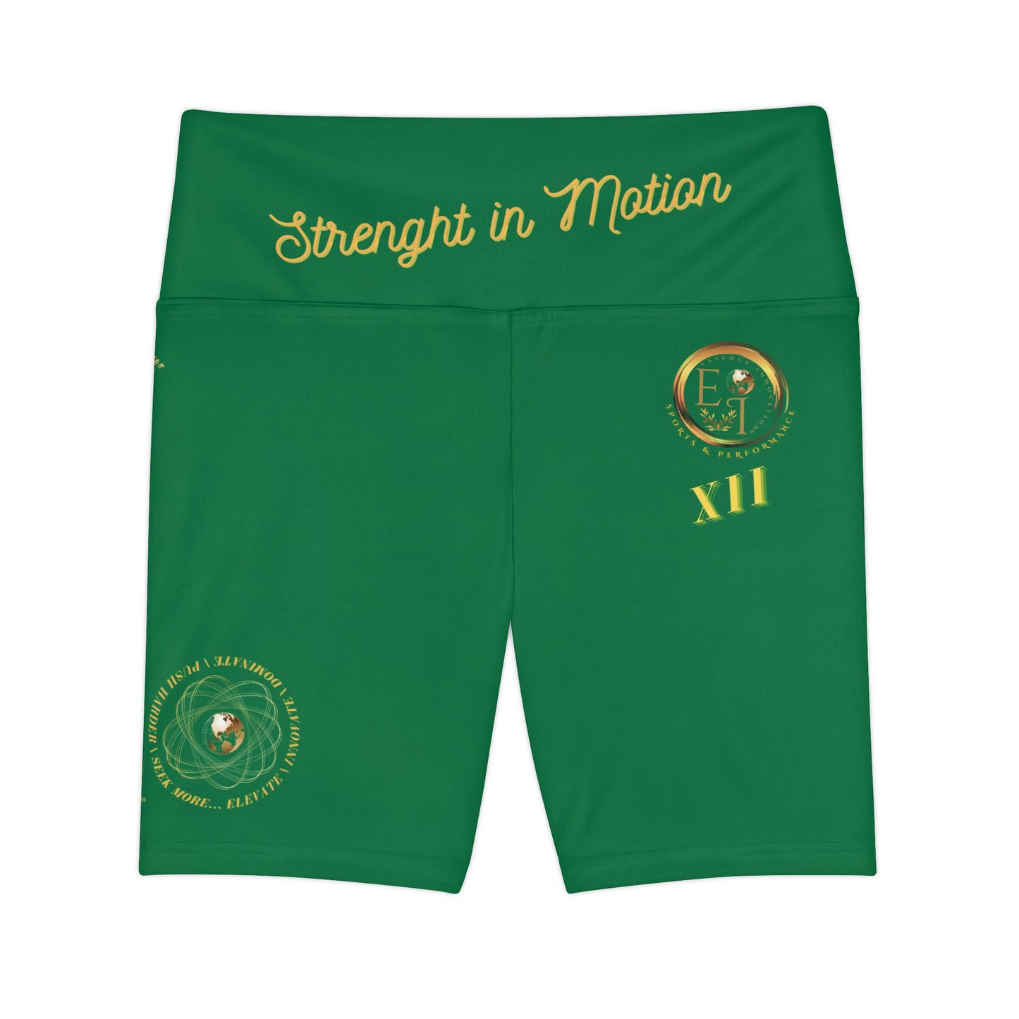 Seek More WS XII | EI Sports Workout Shorts | Dark Green