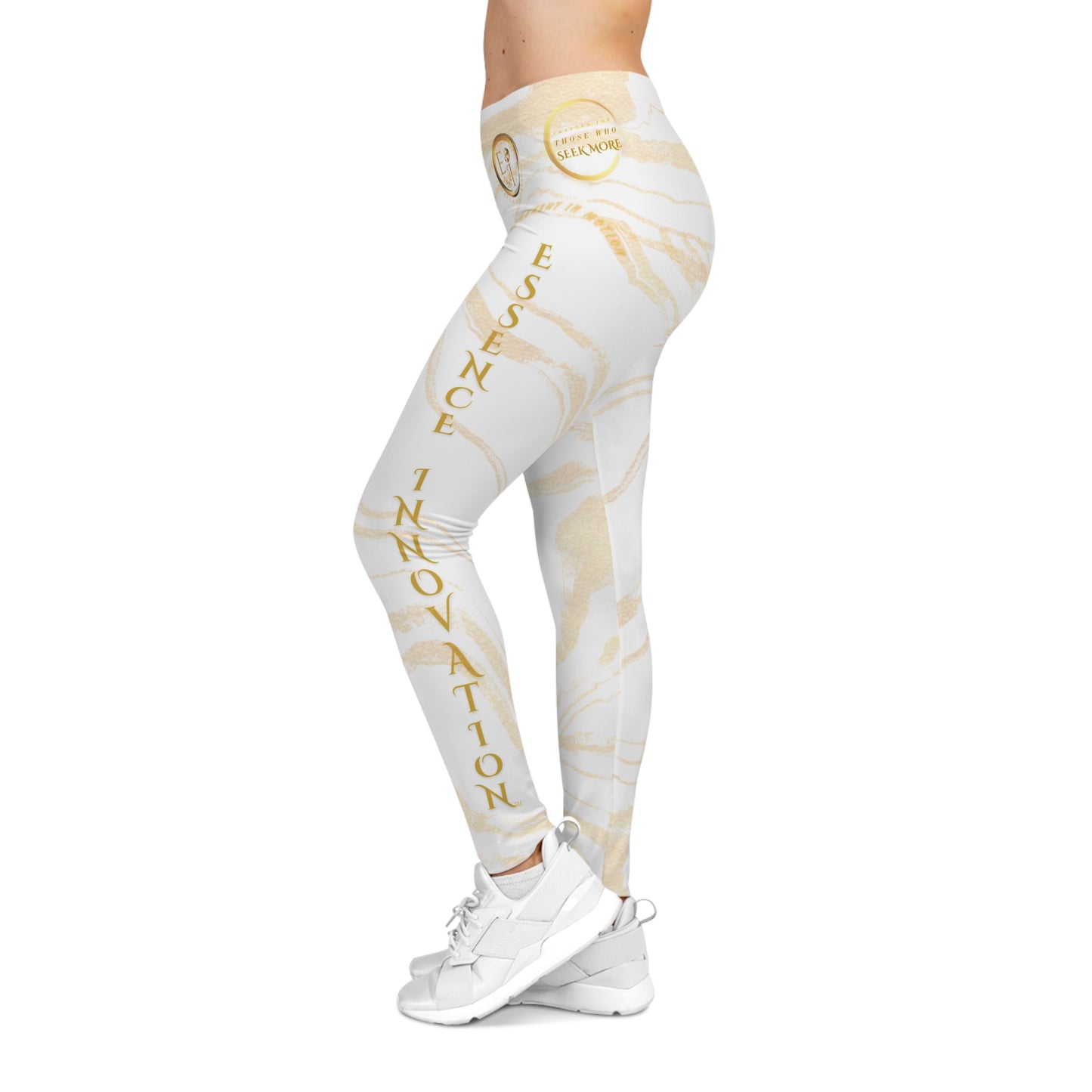 Seek More Premium S VI | EI Sports Leggings | White