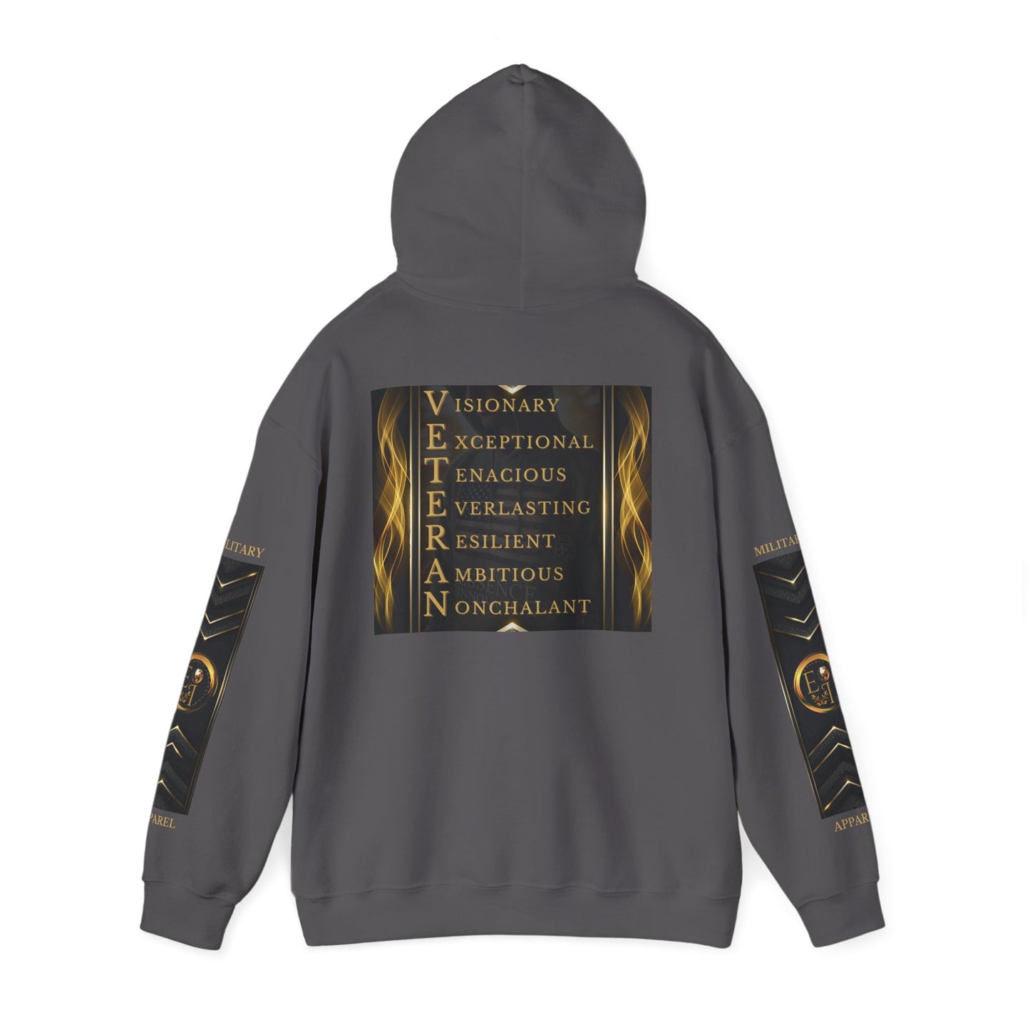 Leader Veteran Qualities Hoodie | Military Tribute