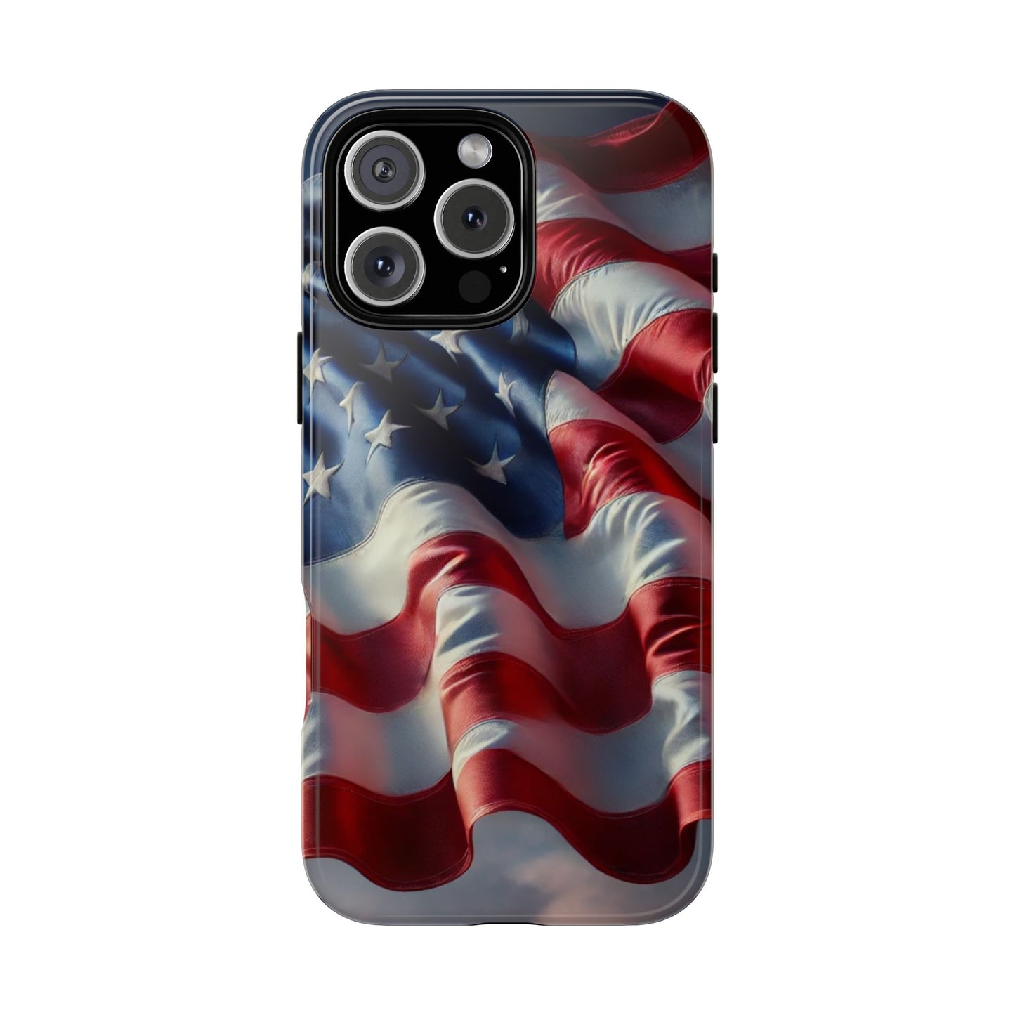 EssenceInnoCreate® Patriotic Phone Case, American Flag Design