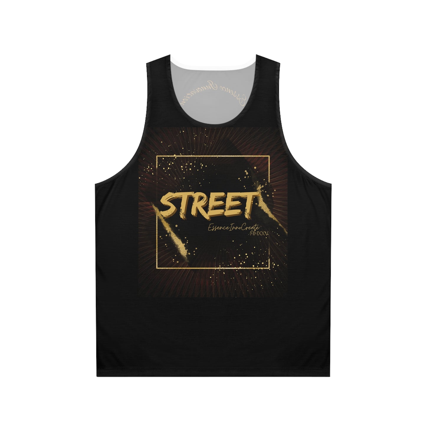 Street Wear Tank VII | EssenceInnoCreate | Black