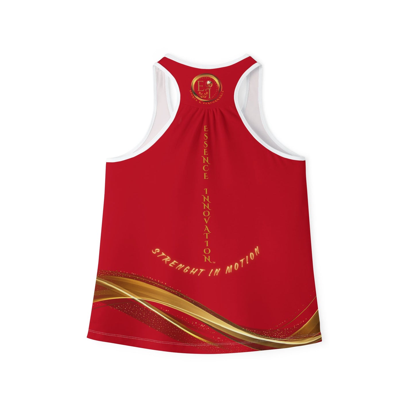 Seek More Luxe~T X | EI Sports Racerback Tank | Dark Red