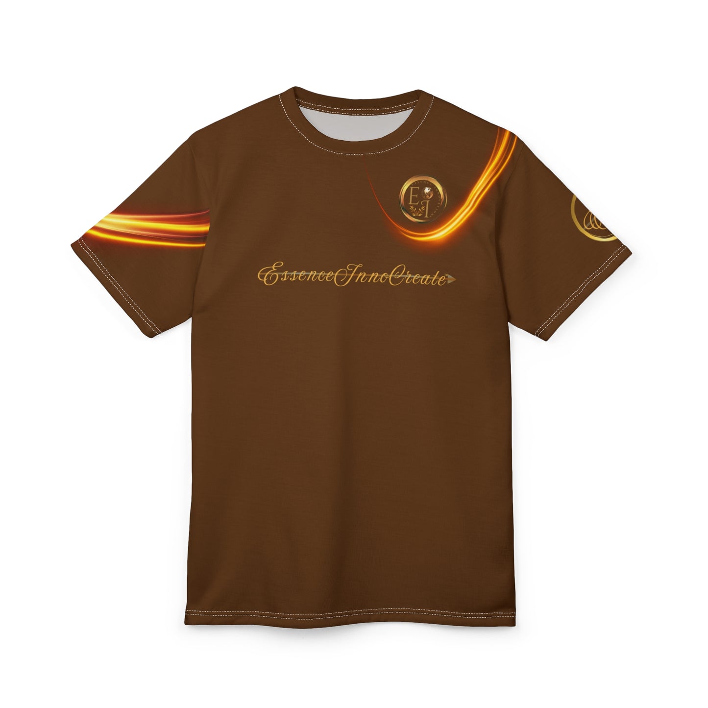 Brown Trendsetters Flame Tee | EssenceInnoCreate
